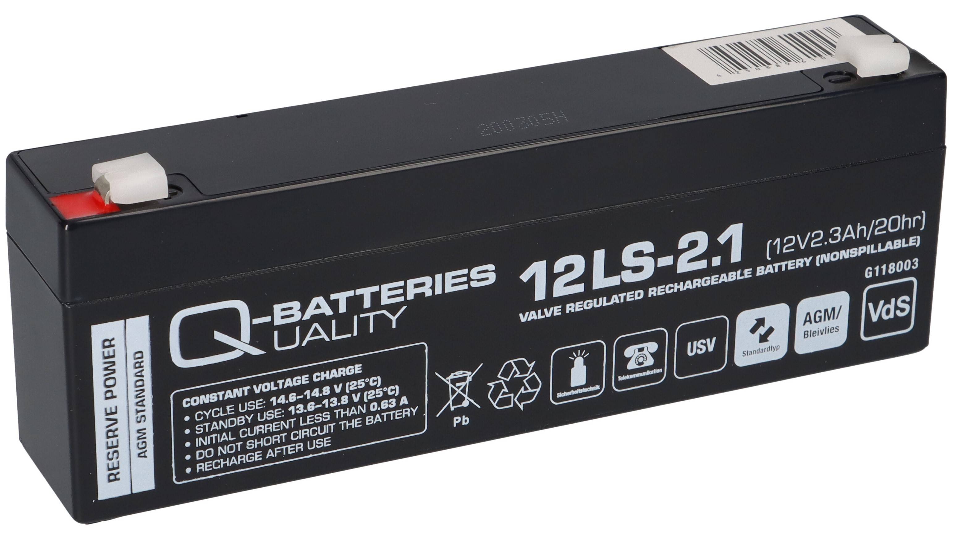 Q-BATTERIES 2675, 1x -04251677309248