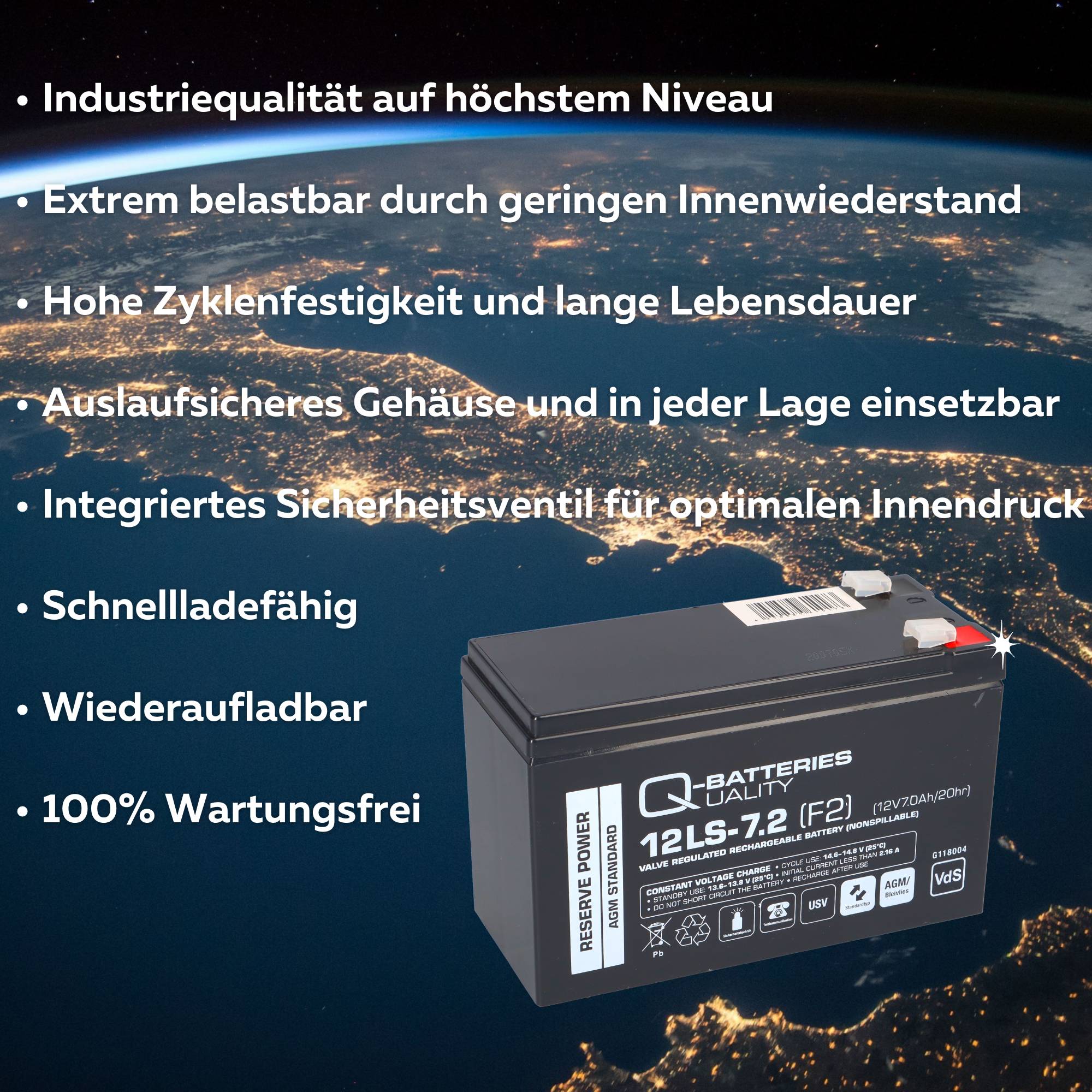 Q-BATTERIES 2680, 1x -04251677309293