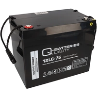 Q-Batteries 12LC-75 / 12V - 77Ah Blei Akku Zyklentyp AGM - Deep Cycle VRLA Q-Batteries 12LC-75 / 12V - 77Ah Blei Akku Zyklentyp AGM - Deep Cycle VRLA