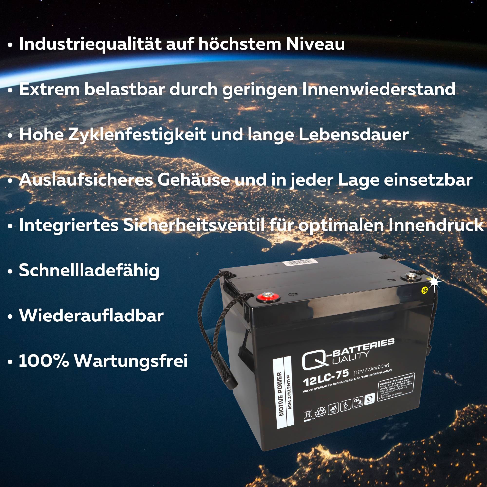 Q-BATTERIES 2663, 1x -04251677309545