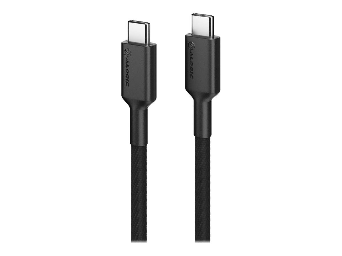Alogic USB 2.0 Anschlusskabel Typ C -C 5A M/M 1m, sw