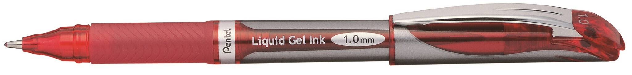 Liquid Gel-Tintenroller EnerGel BL60, nachfüllbar, 0,5 mm, Rot