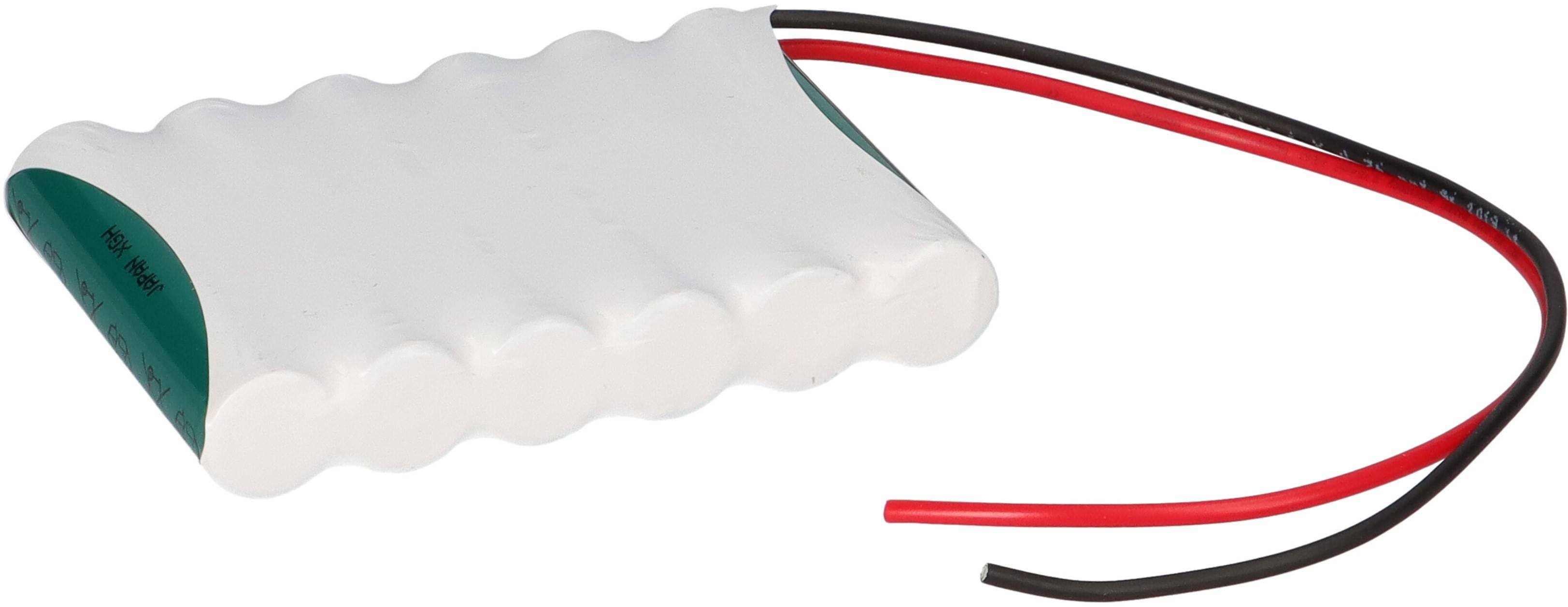 Akkupack 7,2V 4,0 Ah Reihe F1x6 20cm Kabel F61NIMH4000