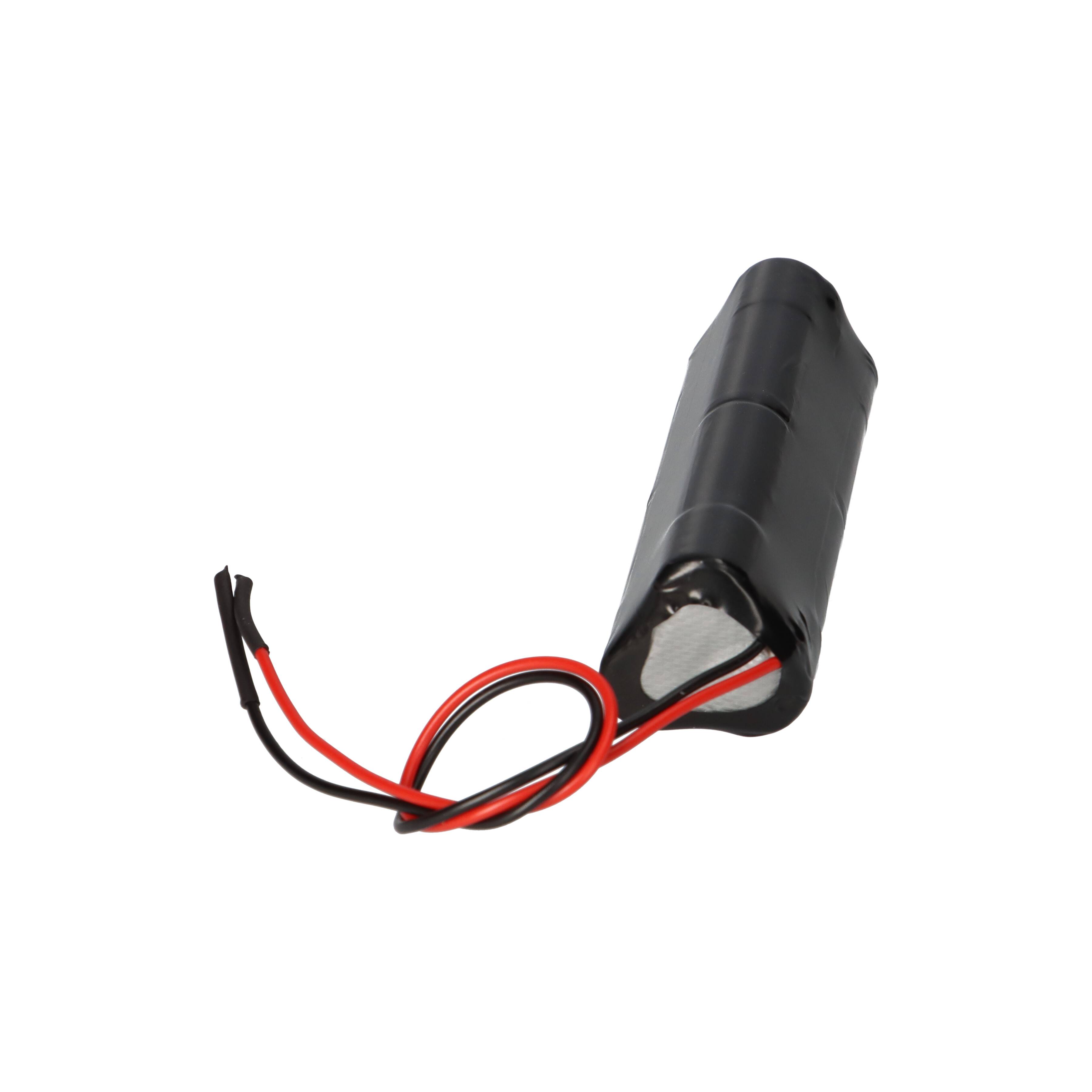 Akkupyramide D32 NiMH 7,2V 1,8Ah AA Hochtemperatur Notlicht Kabel 20cm