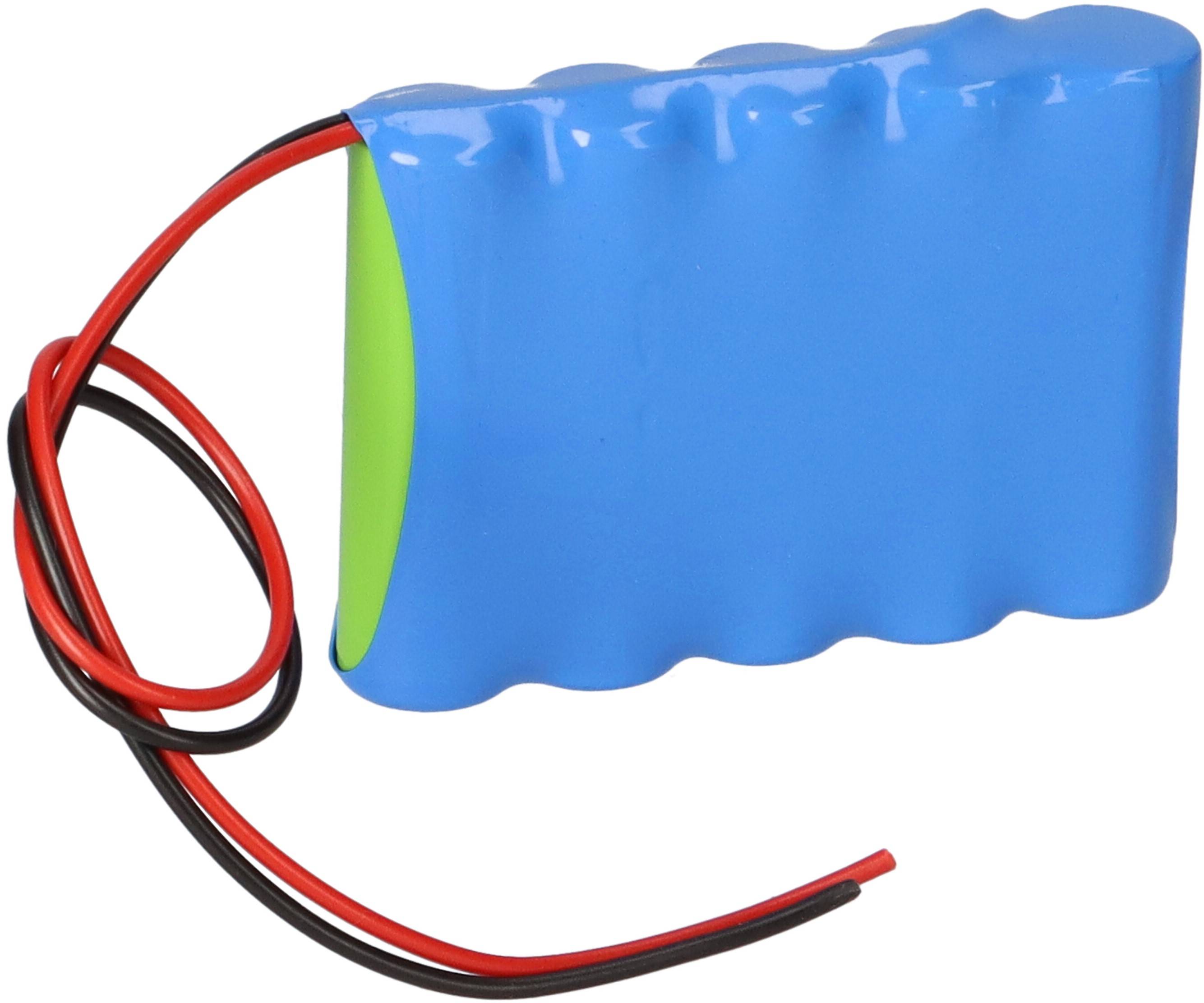 Akkupack NiMH 6V 1,8Ah AA Hochtemperatur Notlicht Reihe Kabel 20cm Notbeleuchtung F51NIMH1800