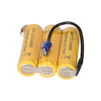 Akkupack für Notleuchten 3,6V 800mAh NiCd F3x1 passend für RZB 784152036 Akkupack für Notleuchten 3,6V 800mAh NiCd F3x1 passend für RZB 784152036