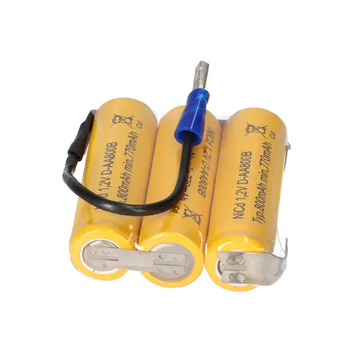 Akkupack für Notleuchten 3,6V 800mAh NiCd F3x1 passend für RZB 784152036 Akkupack für Notleuchten 3,6V 800mAh NiCd F3x1 passend für RZB 784152036