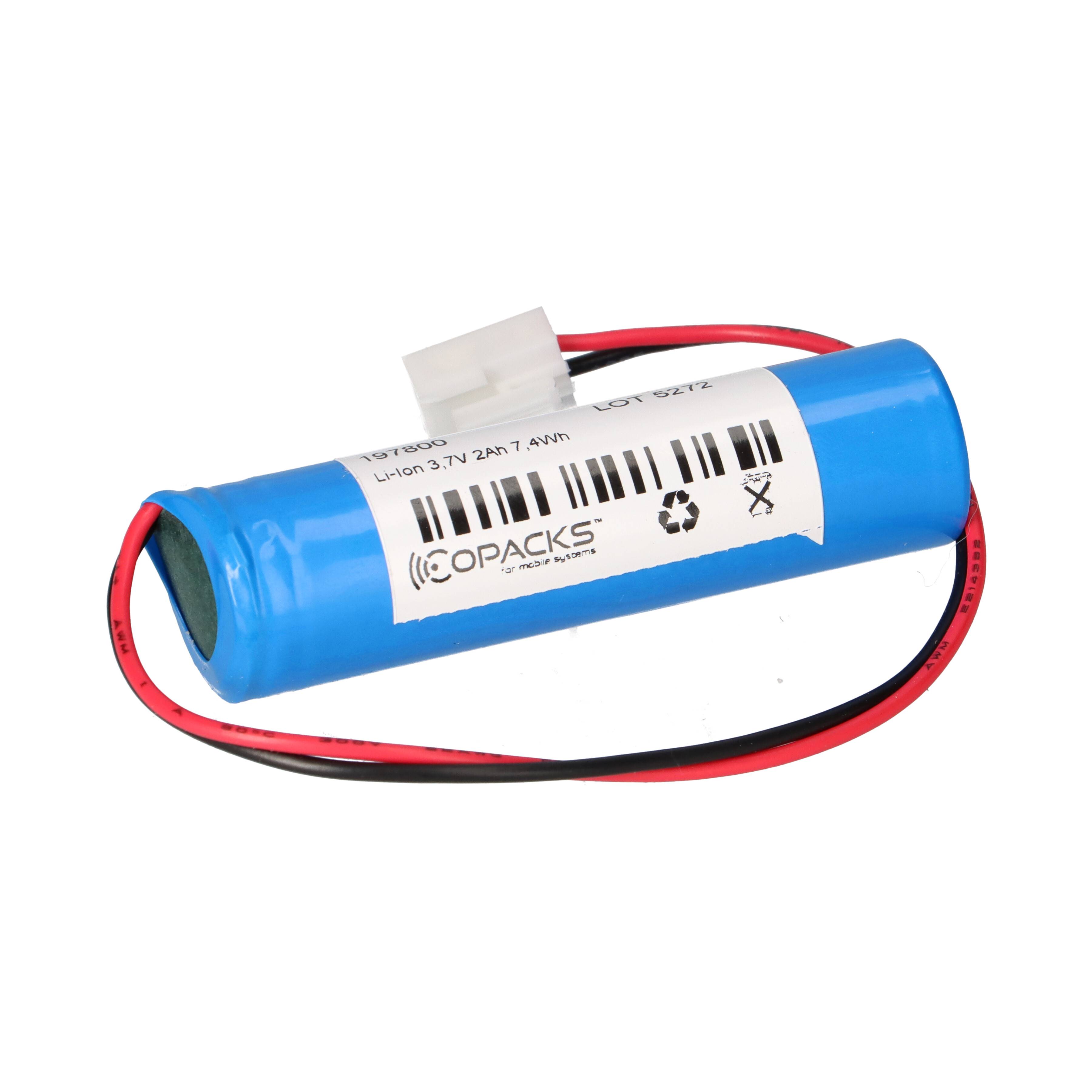 Ersatzakku Li-Ion Not- und Sicherheitsbeleuchtung CEAG 40071353666 40071353398