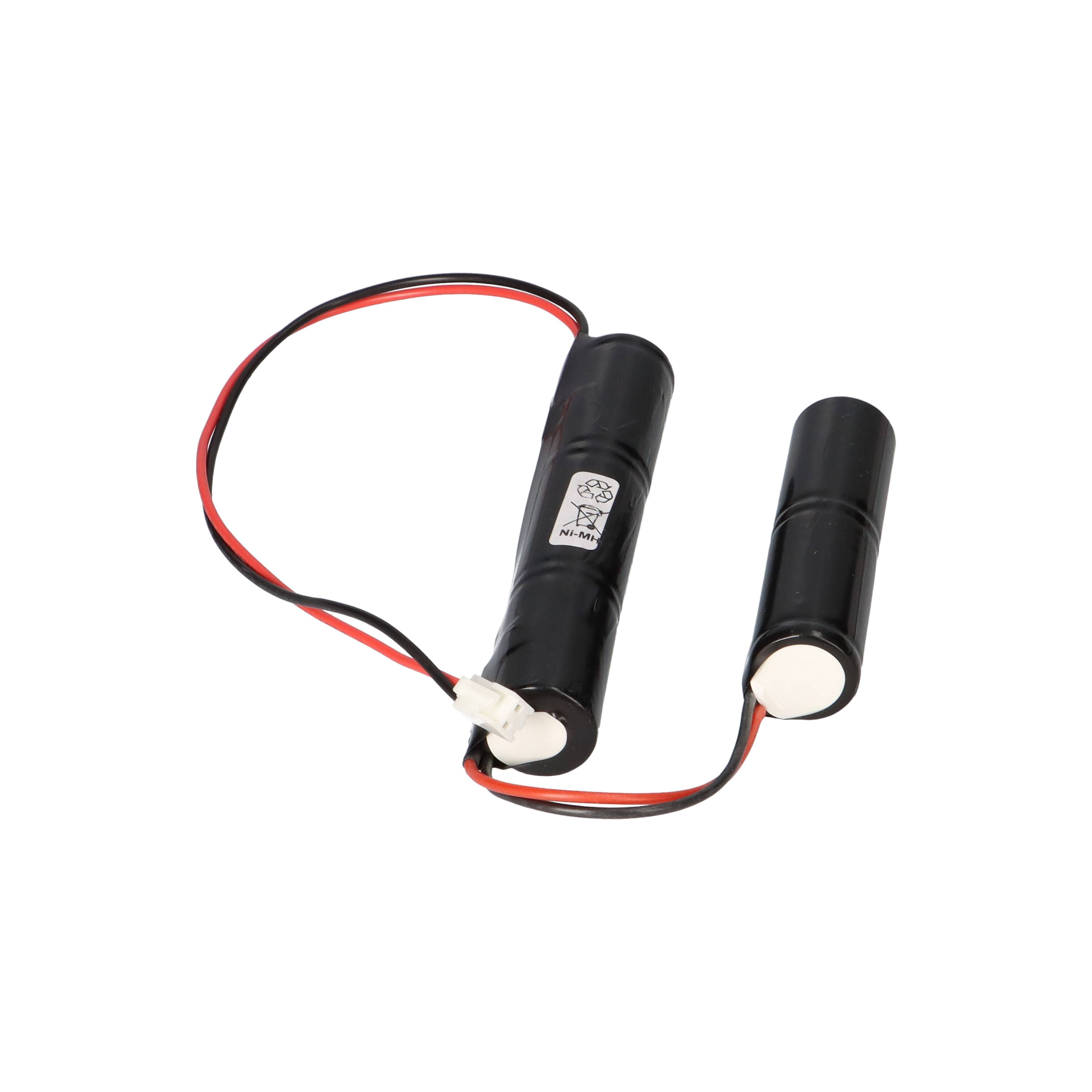 Akkupack für Notleuchten L1x3+L1x2 6V 2500mAh NiMH