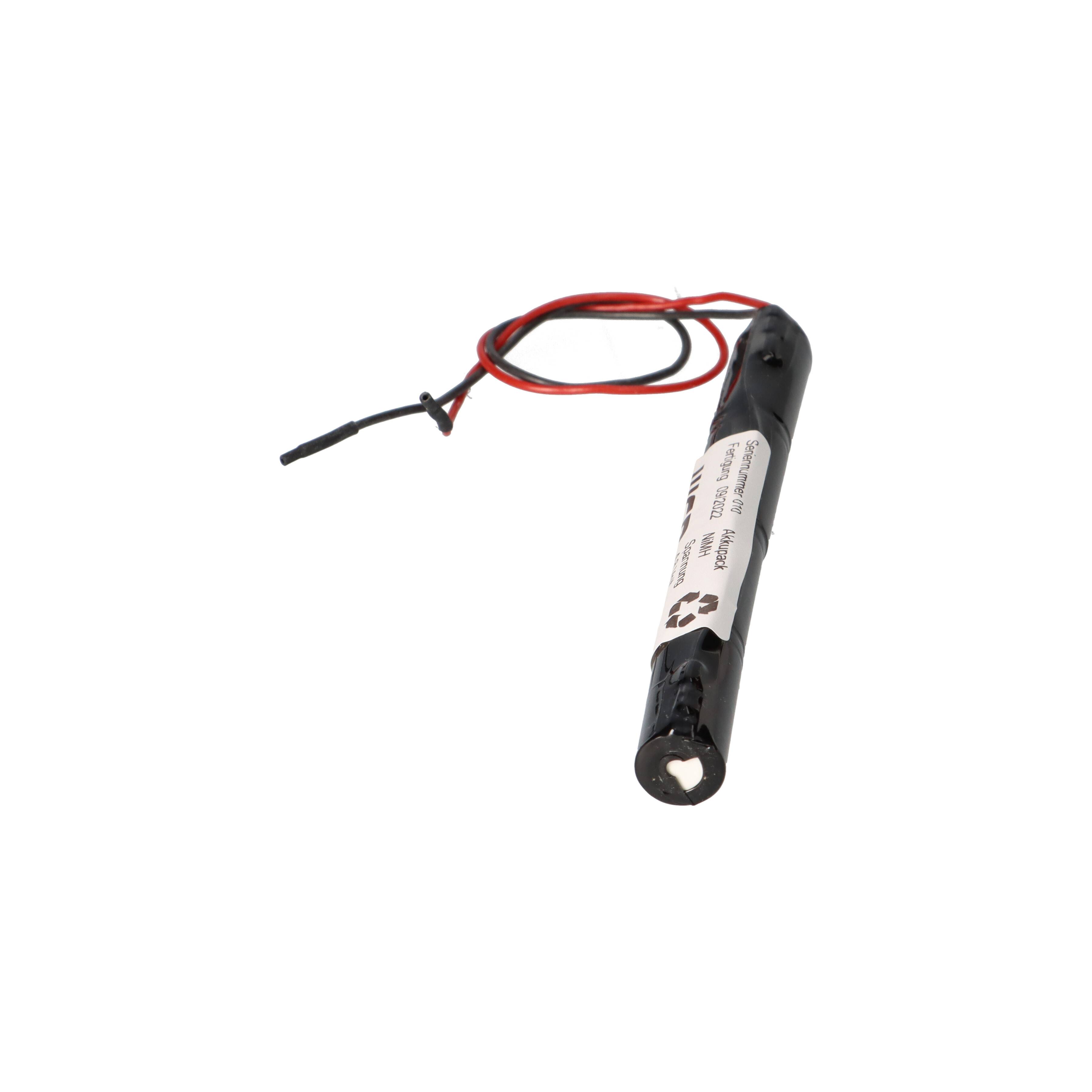 Notleuchten-Akku Stab NiMH – 4,8V 0,5Ah