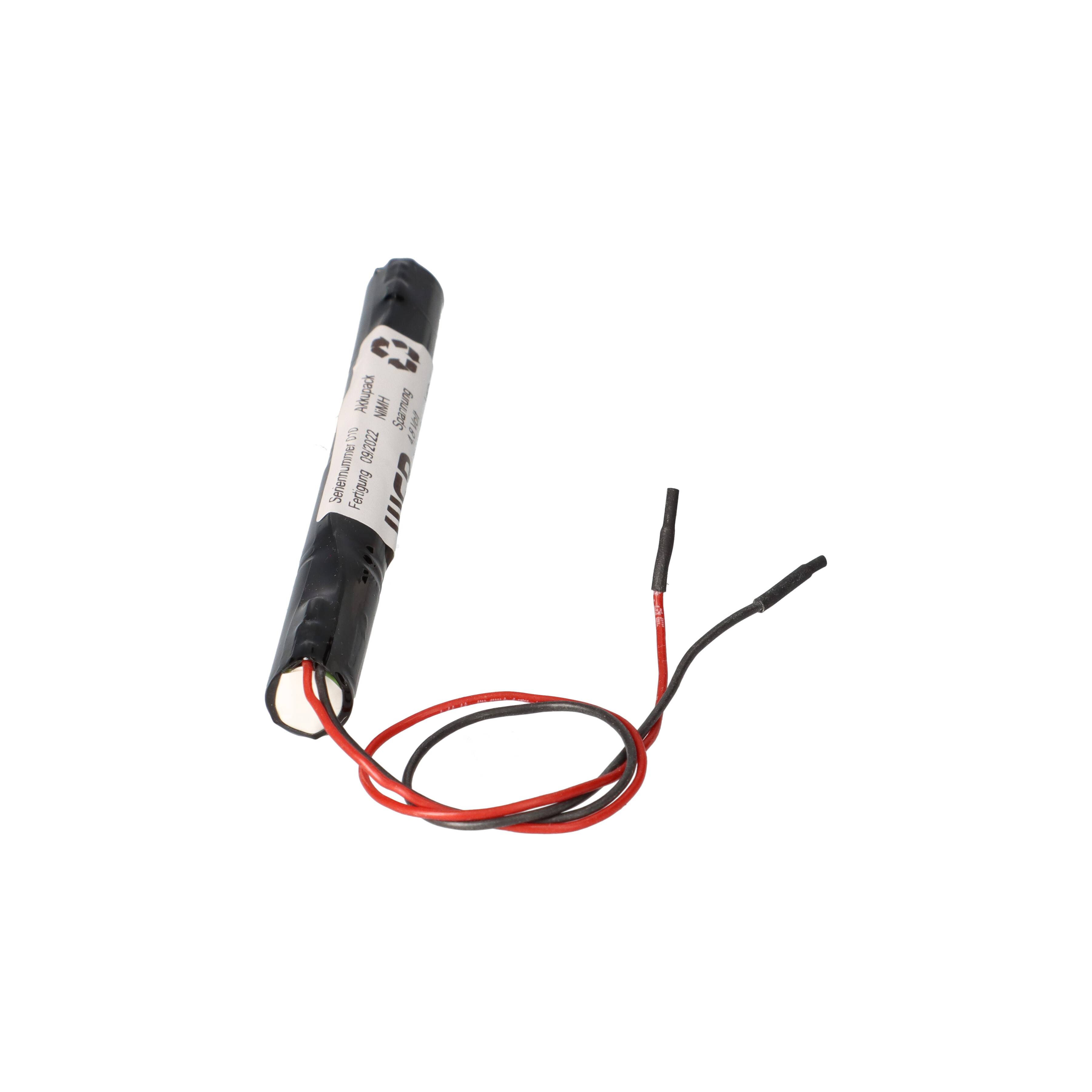 Notleuchten-Akku 4,8V 500mAh NiMH – passend für NiMH4805Q