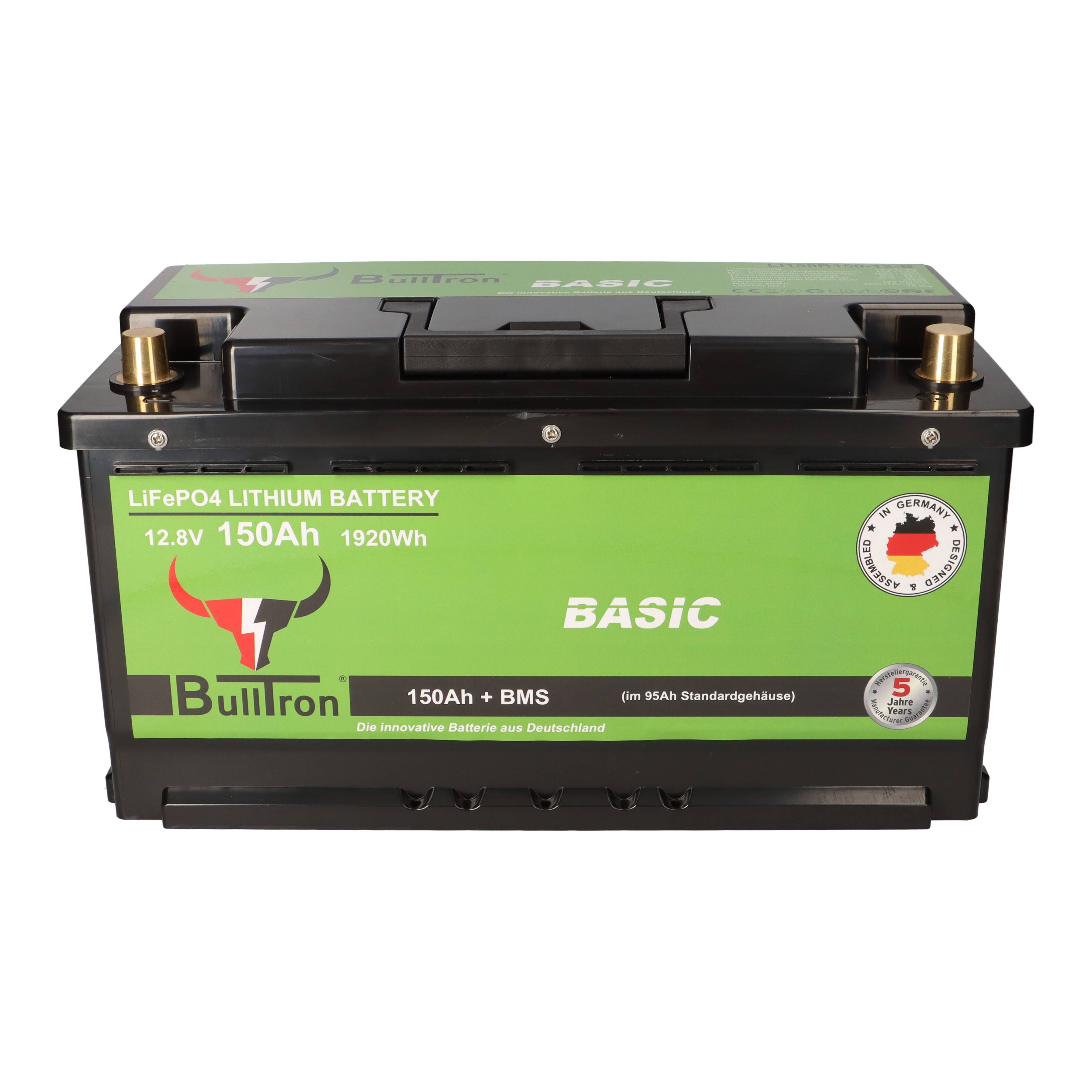 BullTron LiFePO4 12,8V 150Ah Smart BMS Basic