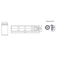 Q-Batteries 12LFT-105 12V 108Ah AGM Frontterminal Blei Akku 10-Jahrestyp VRLA Q-Batteries 12LFT-105 12V 108Ah AGM Frontterminal Blei Akku 10-Jahrestyp VRLA