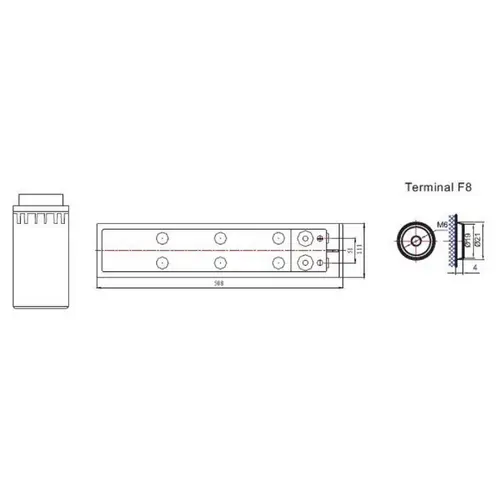 Q-Batteries 12LFT-105 12V 108Ah AGM Frontterminal Blei Akku 10-Jahrestyp VRLA Q-Batteries 12LFT-105 12V 108Ah AGM Frontterminal Blei Akku 10-Jahrestyp VRLA