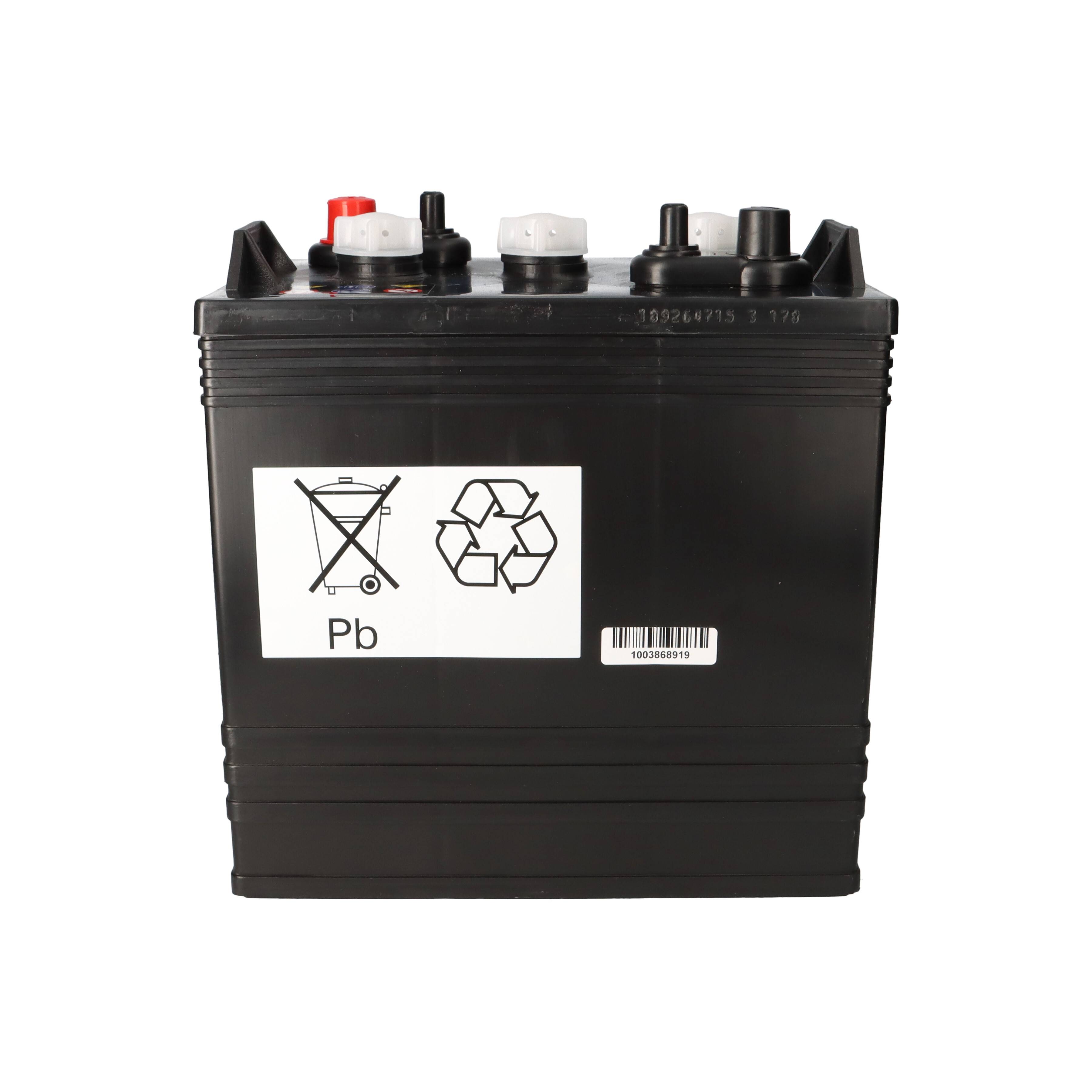 Q-Batteries 6DC-225 6 V 225 Ah (C20) Deep-Cycle-Traktionsbatterie