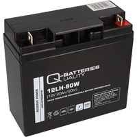Q-Batteries 12LH-80W 12V 20Ah Blei-Vlies-Akku AGM VRLA Hochstrom USV Q-Batteries 12LH-80W 12V 20Ah Blei-Vlies-Akku AGM VRLA Hochstrom USV
