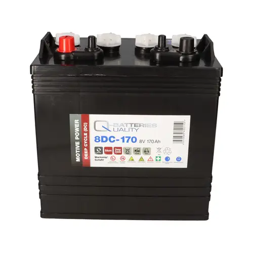 Q-Batteries 8DC-170 8V 170Ah Deep Cycle Traktionsbatterie Q-Batteries 8DC-170 8V 170Ah Deep Cycle Traktionsbatterie