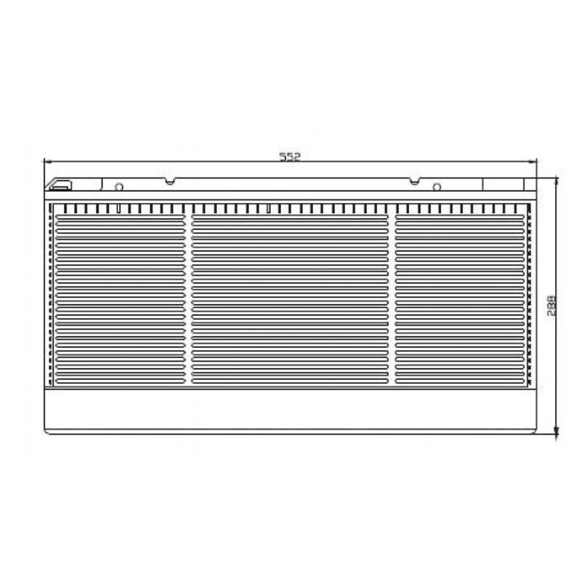 Q-Batteries 12LFT-150 12V 150Ah AGM Frontterminal Blei Akku 10-Jahrestyp VRLA