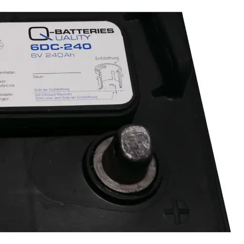 Q-Batteries 6DC-260 6V 260Ah Deep Cycle Traktionsbatterie Q-Batteries 6DC-260 6V 260Ah Deep Cycle Traktionsbatterie