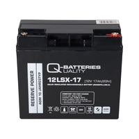 Q-Batteries 12LSX-17 12V 17Ah Blei-Vlies-Akku AGM 10 Jahre Q-Batteries 12LSX-17 12V 17Ah Blei-Vlies-Akku AGM 10 Jahre