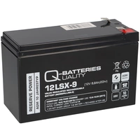 Q-Batteries 12LSX-9 12V 8,8Ah Blei-Vlies-Akku / AGM 10 Jahre Q-Batteries 12LSX-9 12V 8,8Ah Blei-Vlies-Akku / AGM 10 Jahre