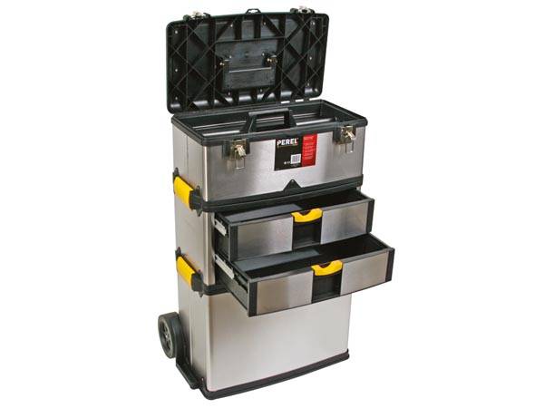 Aufbewahrungs- & transportbox edelstahl 570 x 354 x 830 mm