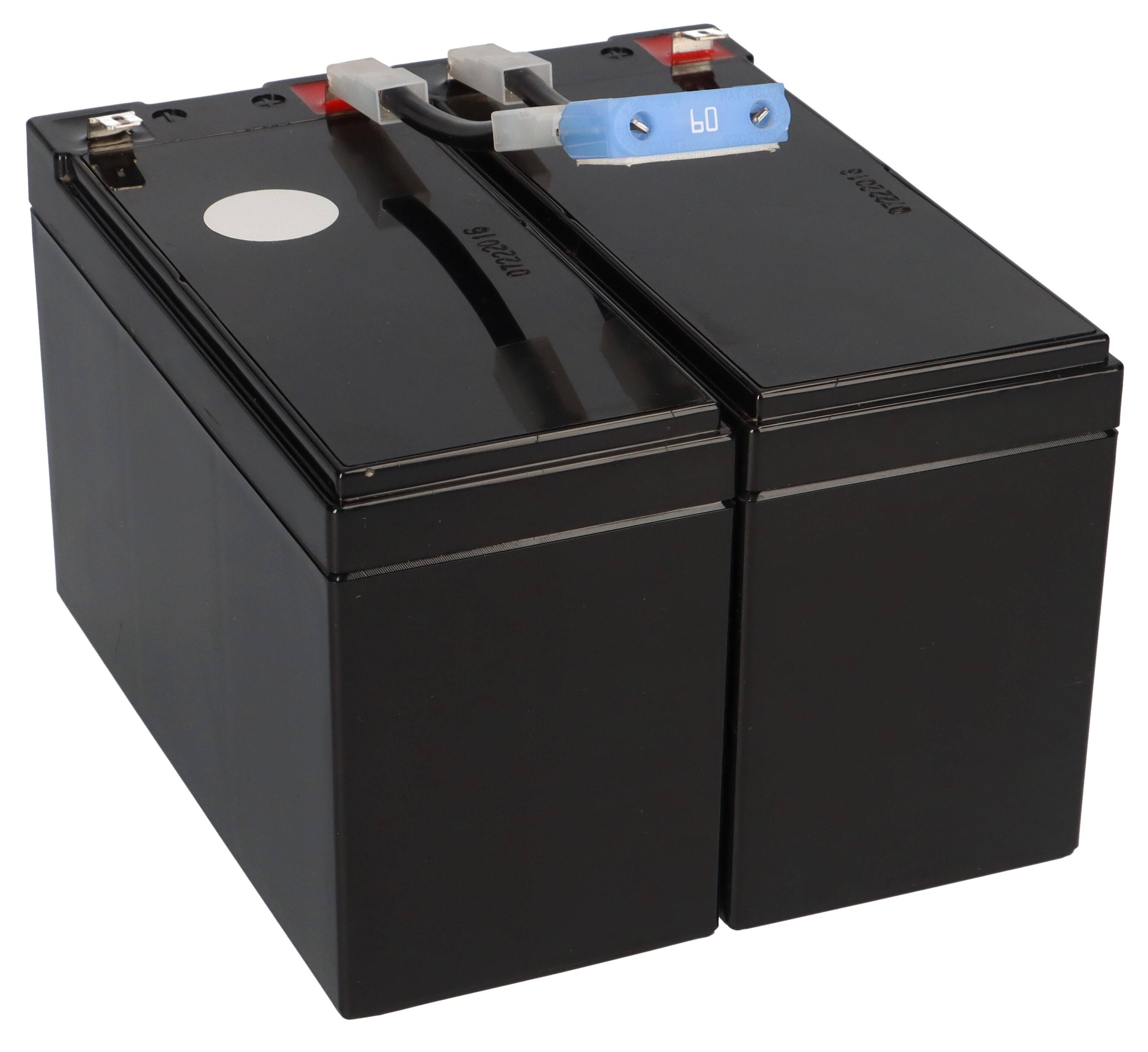 Ersatz-Akku für APC-Back-UPS RBC9 - fertiges Batterie Modul zum Austausch Plug & Play