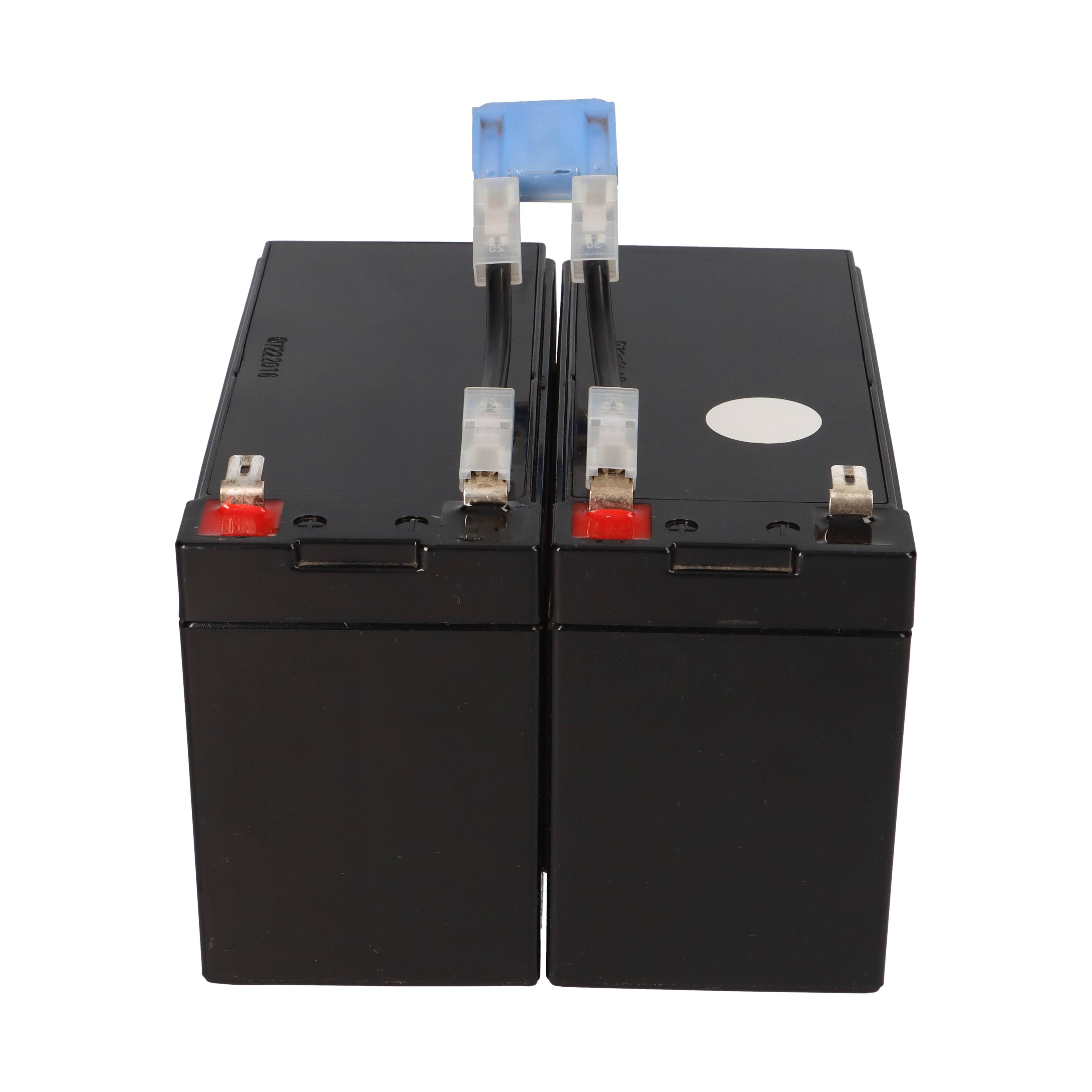 Ersatz-Akku für APC-Back-UPS RBC9 - fertiges Batterie Modul zum Austausch Plug & Play