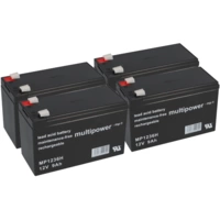 Ersatzakku für DELL DL1400RMI2U Markenakku 4x 12V 9Ah USV Ersatzakku für DELL DL1400RMI2U Markenakku 4x 12V 9Ah USV