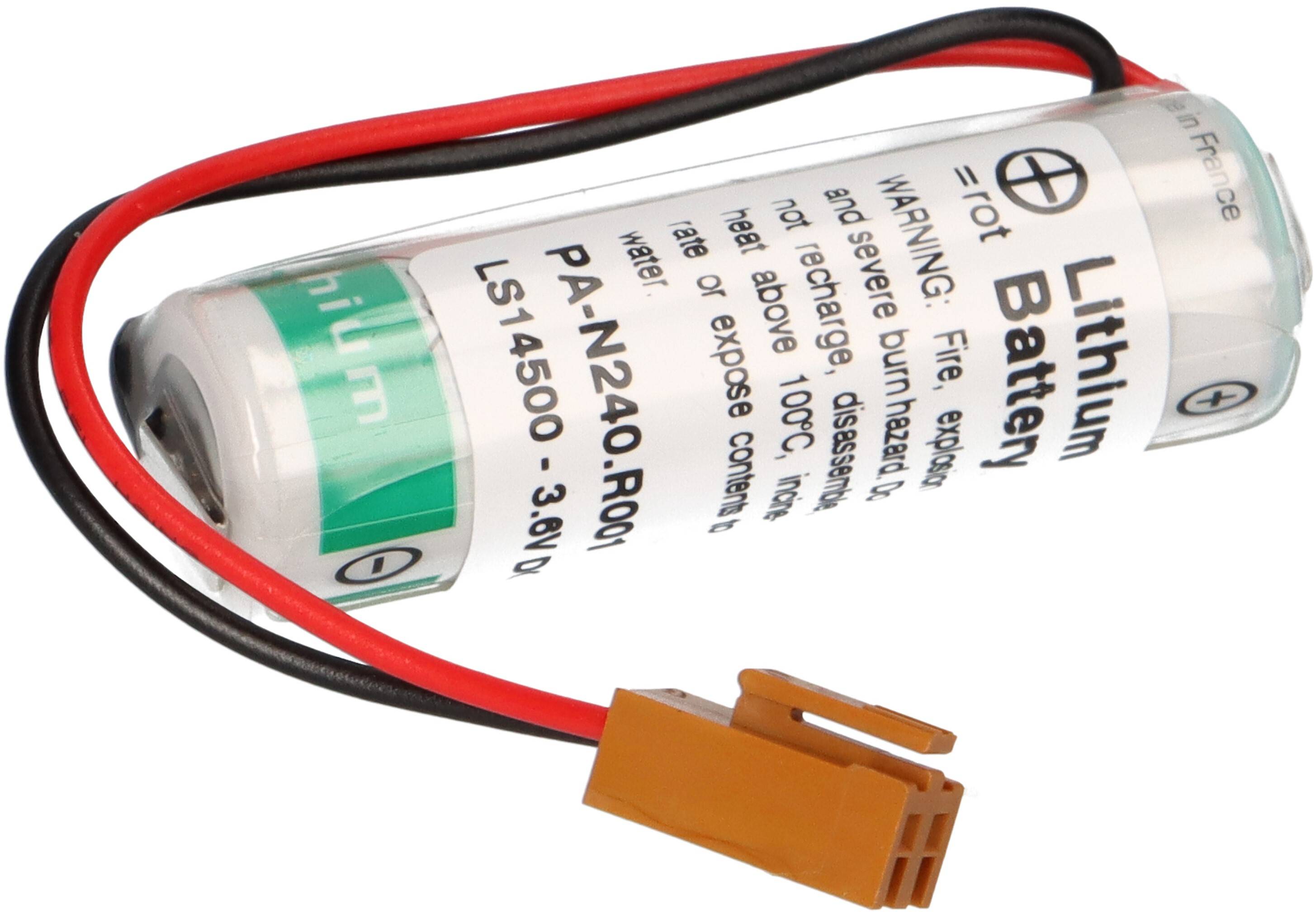 Saft Lithium Batterie Toshiba ER6VC4, Omron, Panasonic CNC LS14500 3,6V