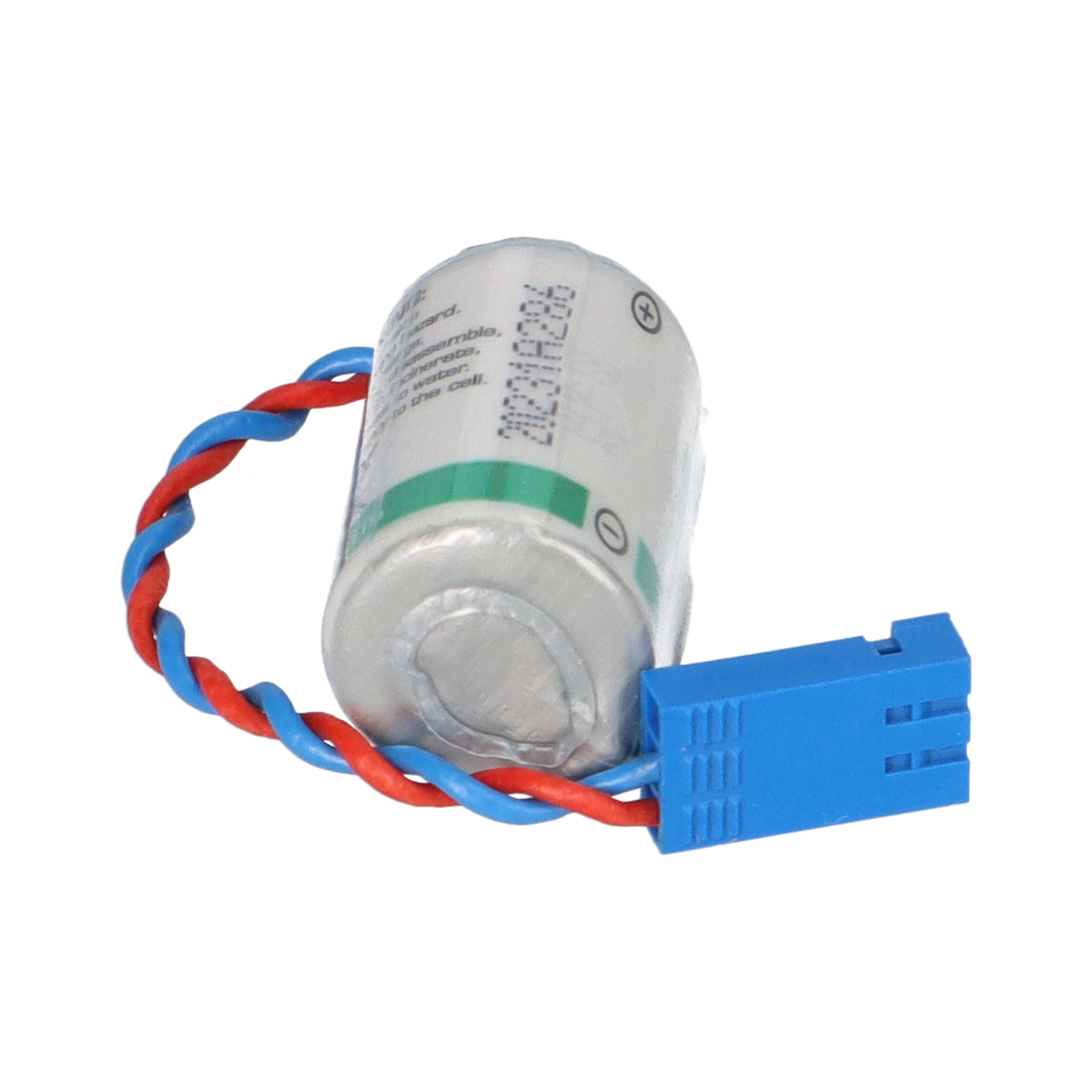 Lithium Batterie 1/2AA kompatibel Bosch Rexroth R911277133 R911281394