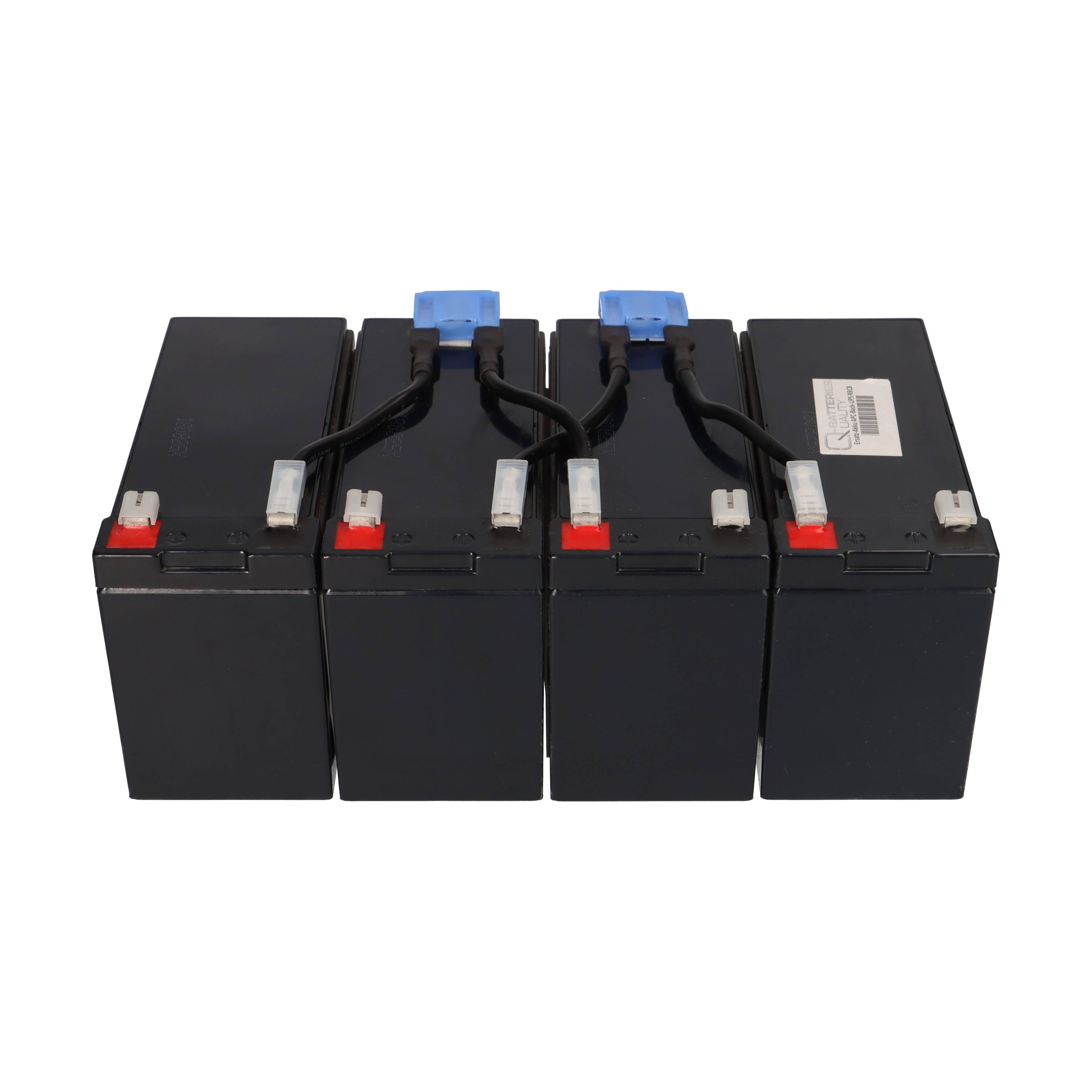Ersatz-Akku für APC-Back-UPS RBC8 fertiges Batterie Modul zum Austausch Plug & Play