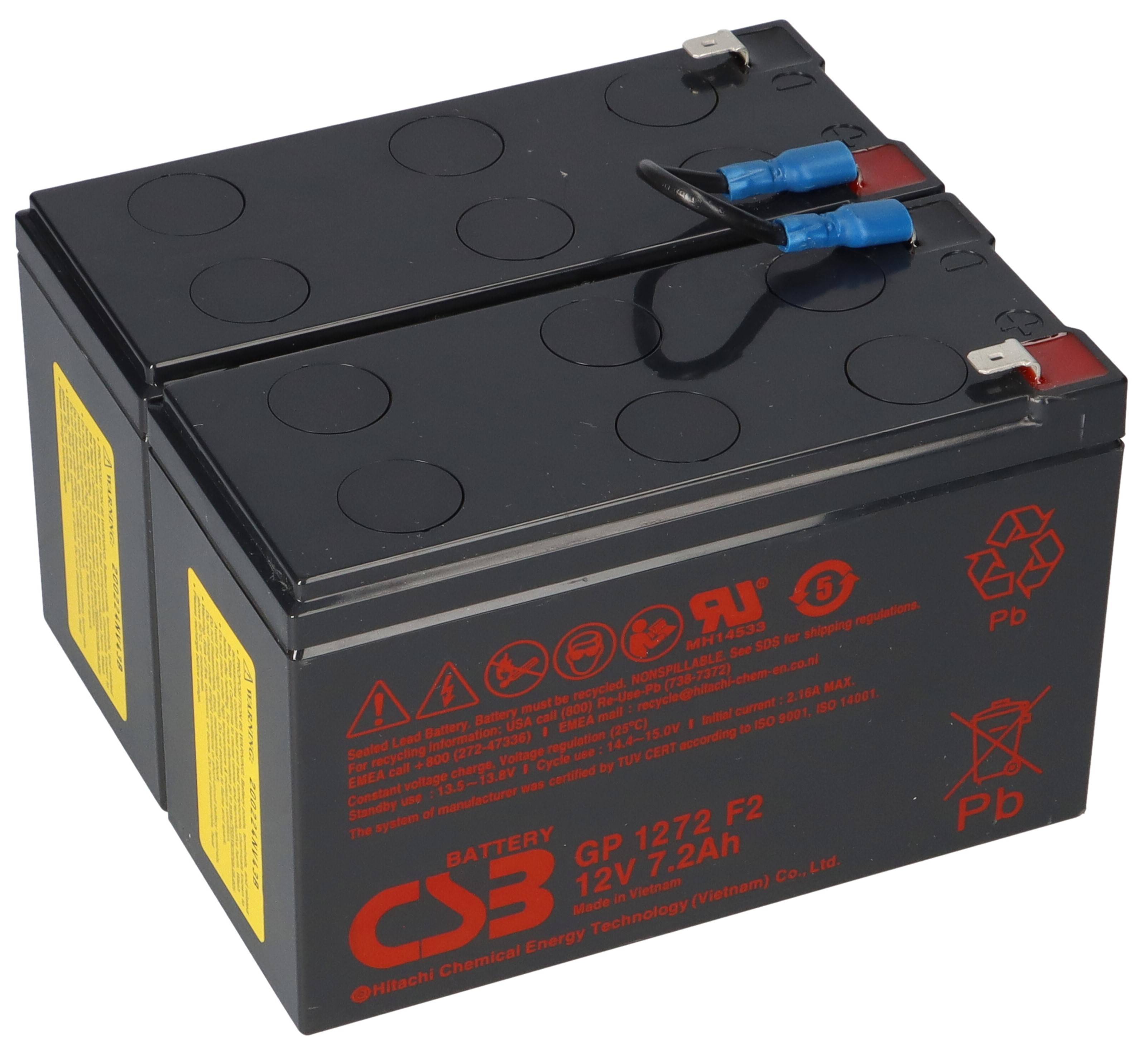 CSB-SCD5 SCD5 kompatibler Akkusatz geeignet für APC RBC5 Plug & Play