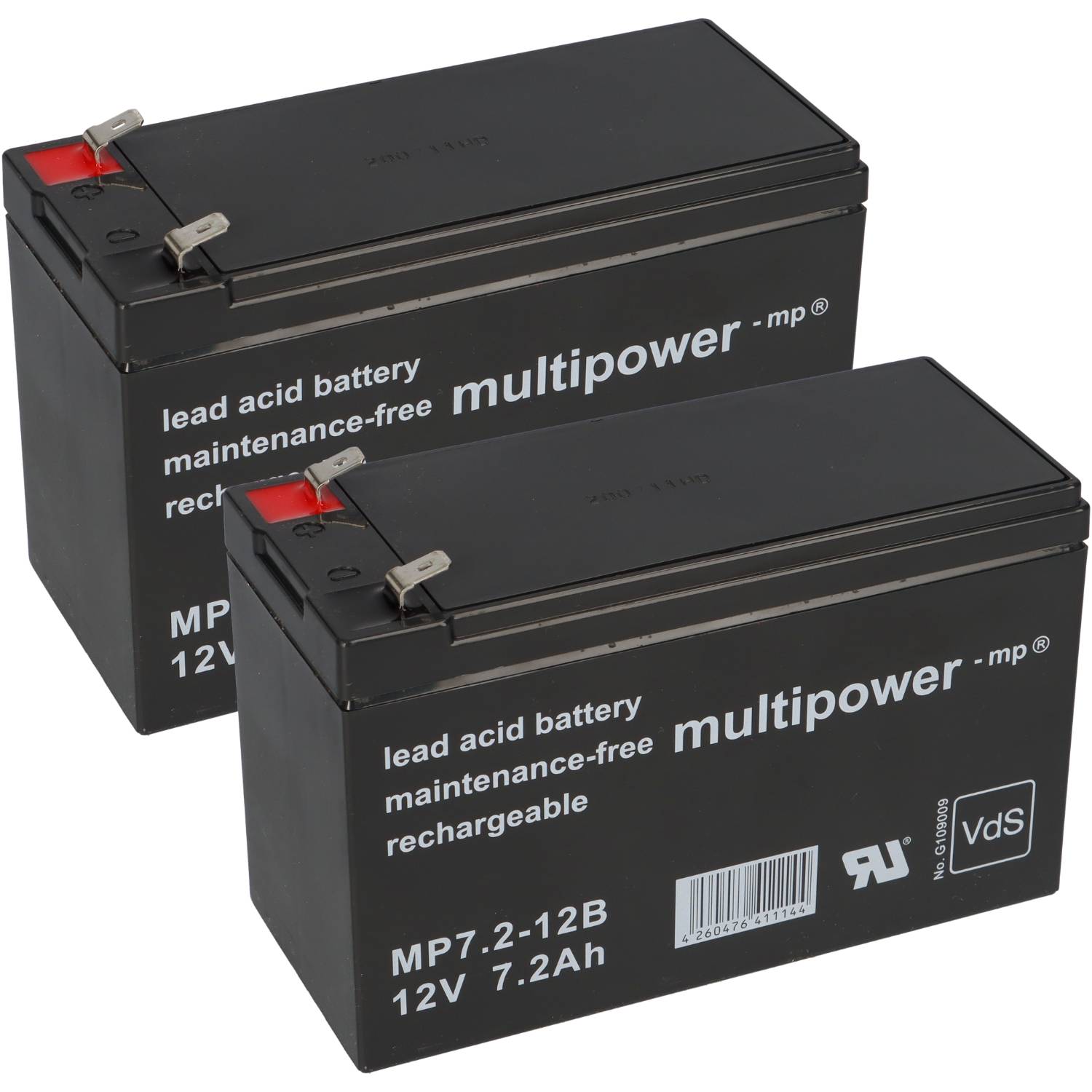 Belkin Universal F6C120evUNV Ersatzakku – 2x 12V / 7,2Ah AGM