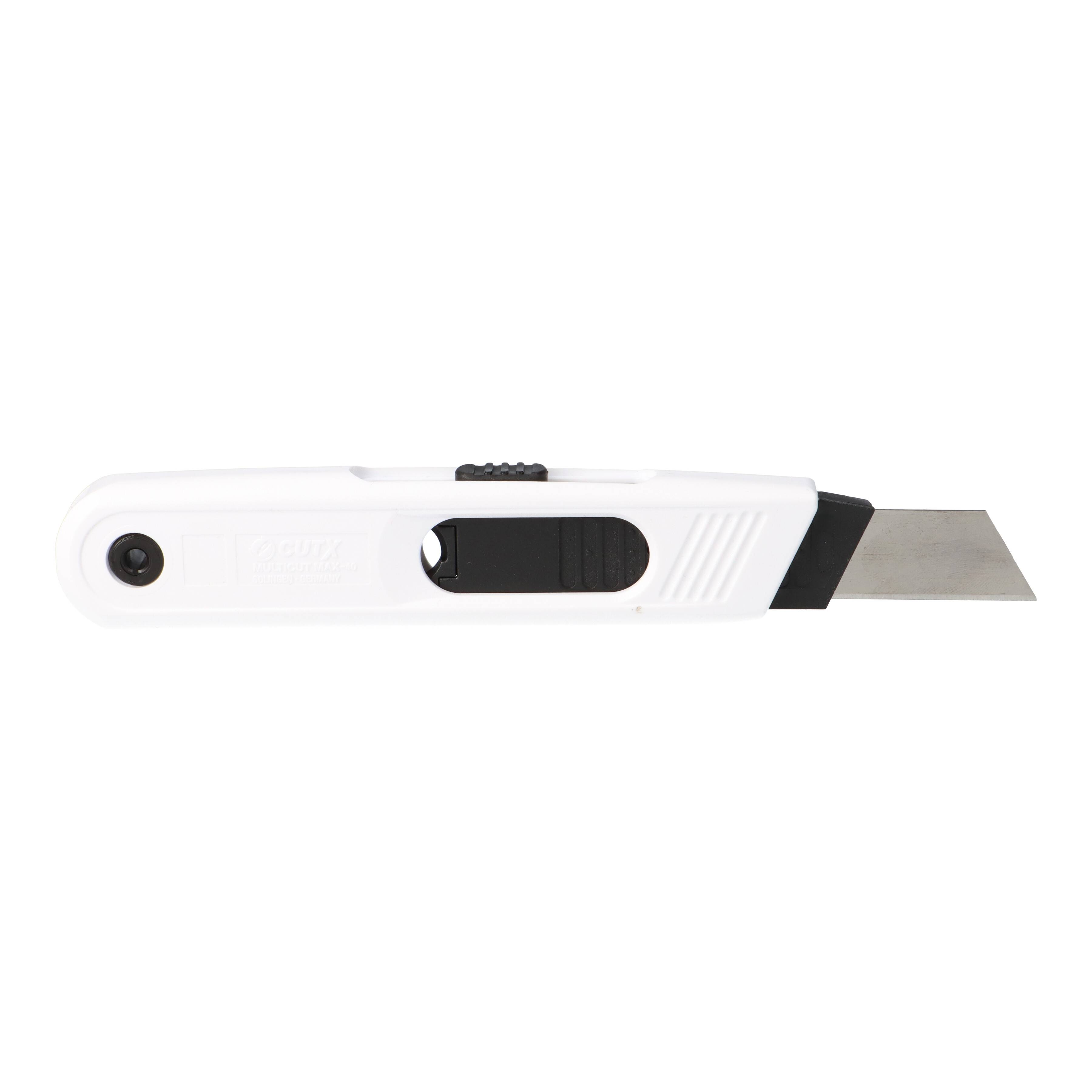 CUTX MULTICUT MAX40 X6040 Cuttermesser Sicherheitsmesser mit autom. Klingenrückzug