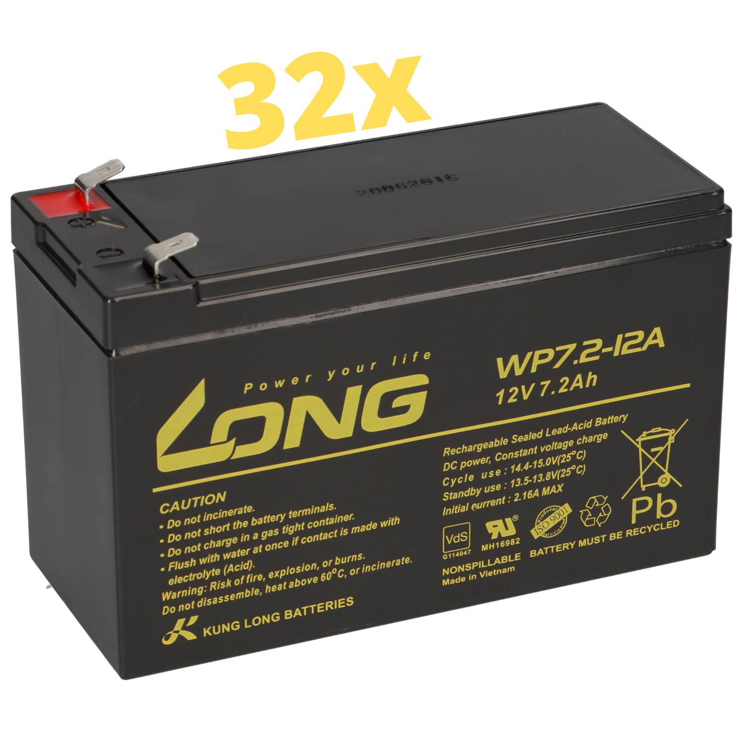 Ersatzakku für AEG Protect 1100 BP Kulo