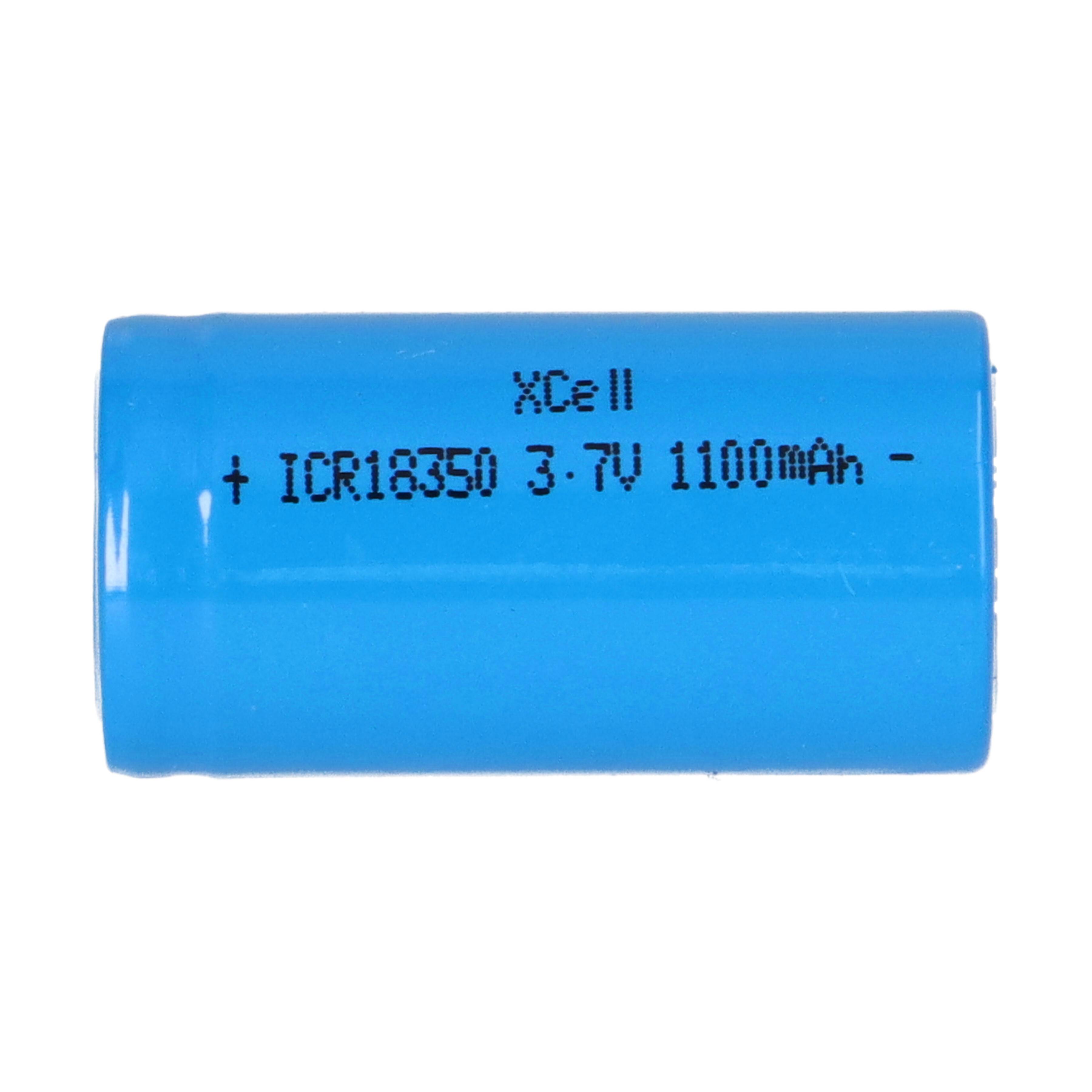 XCell ICR18350 3,7V 1100mAh Akku