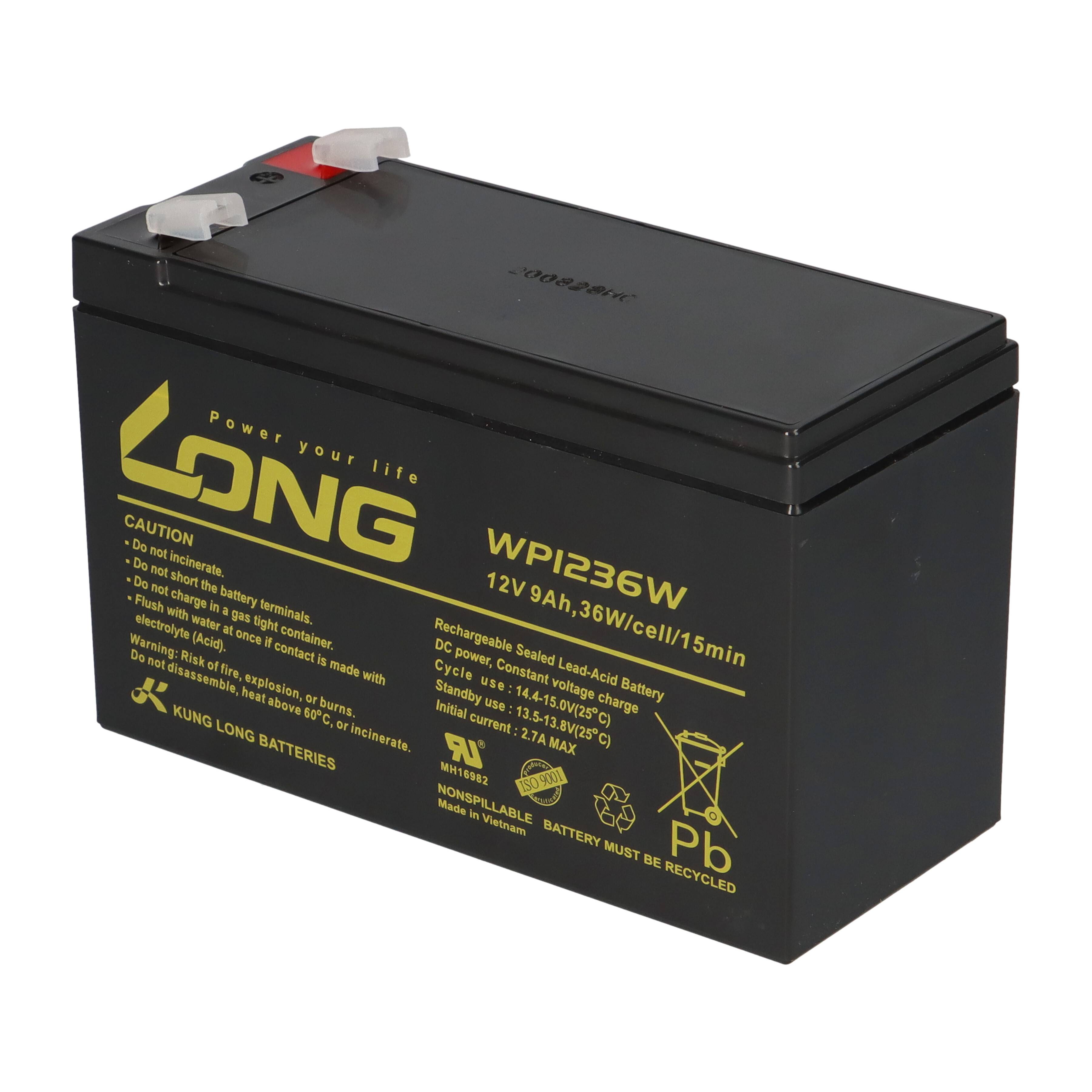 APC SU DP6000 / DP6000i Hochstrom-Akkusatz – 32x Kung Long WP1236W