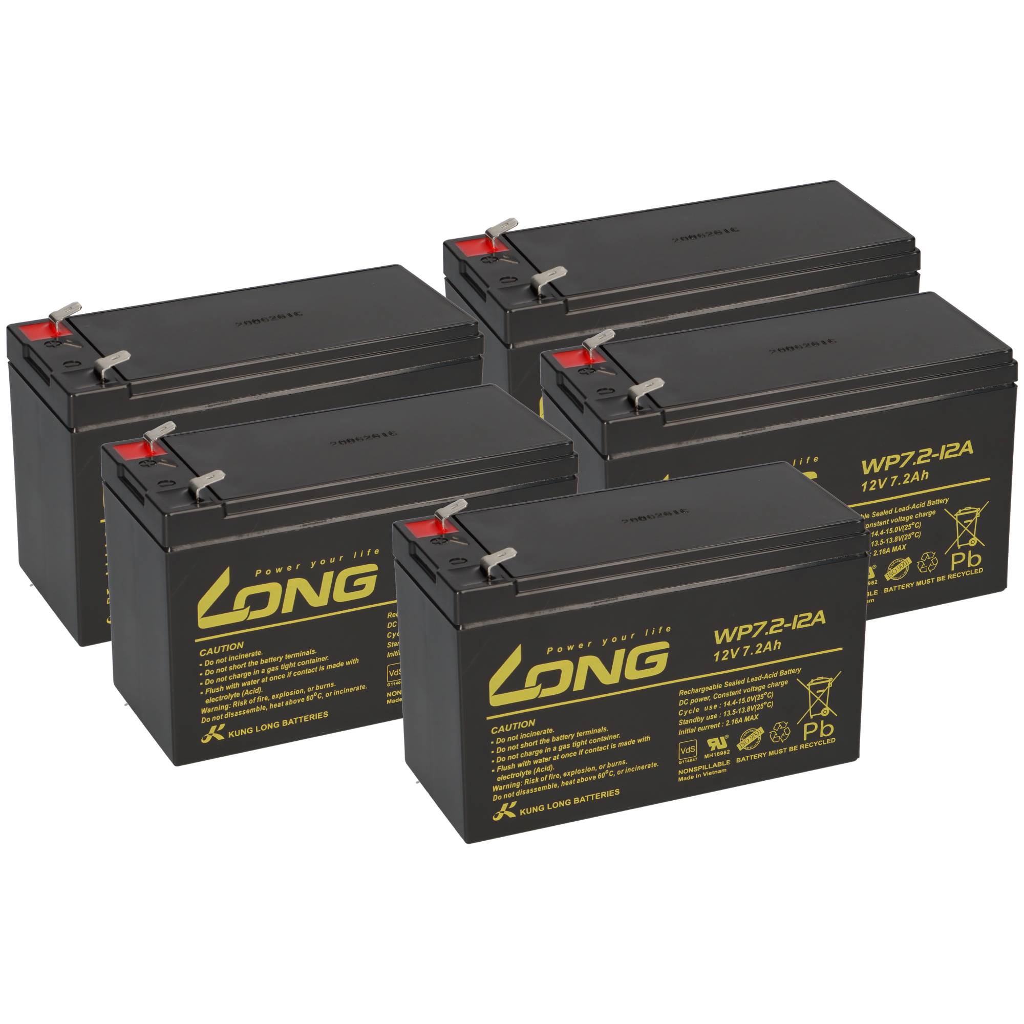 Ersatzakku für Effekta USV-Anlage Serie MT2000/RM
