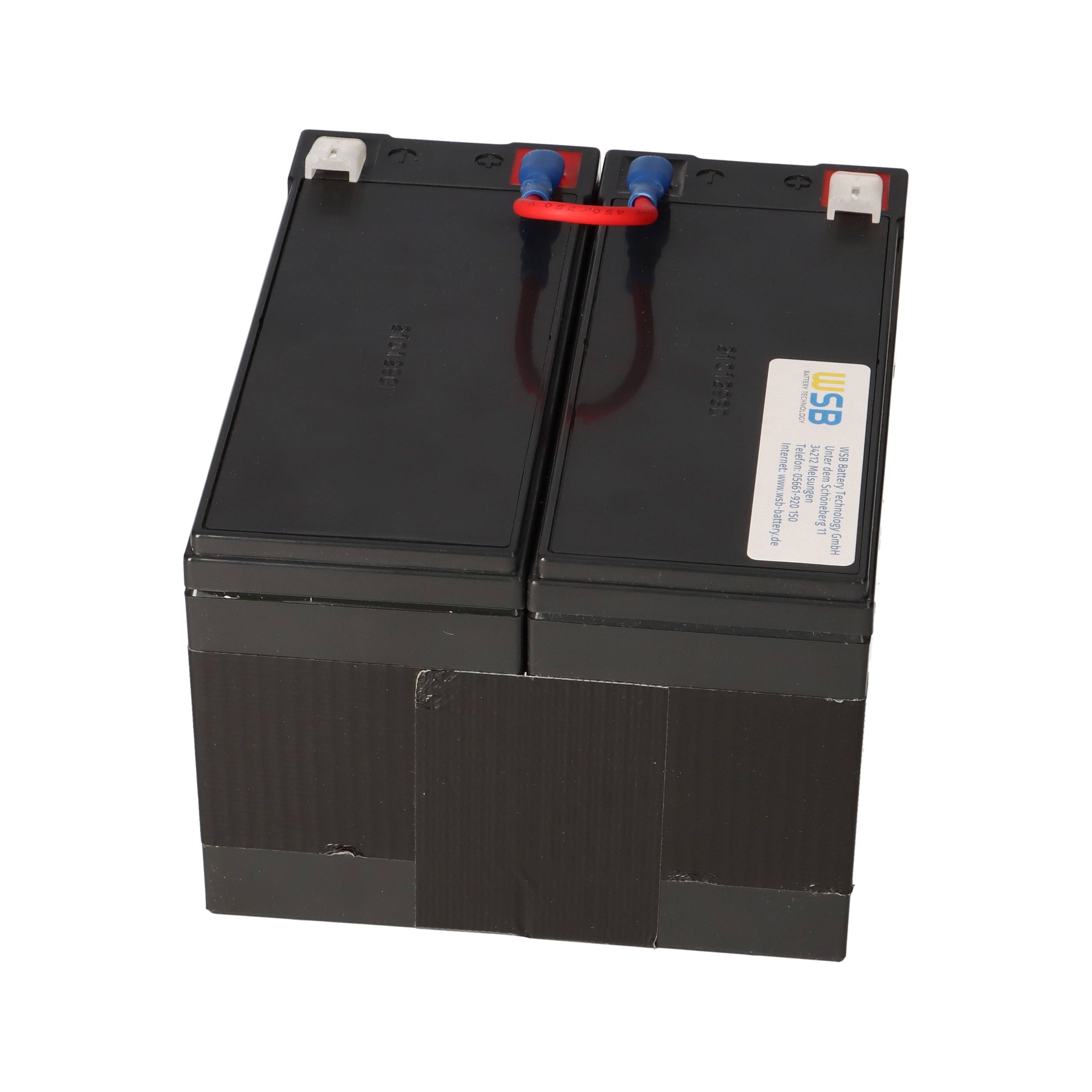 APC RBC5 Ersatz-Akkupack 24V 7,2Ah – passend für APC Smart-UPS 450, 600 und 700