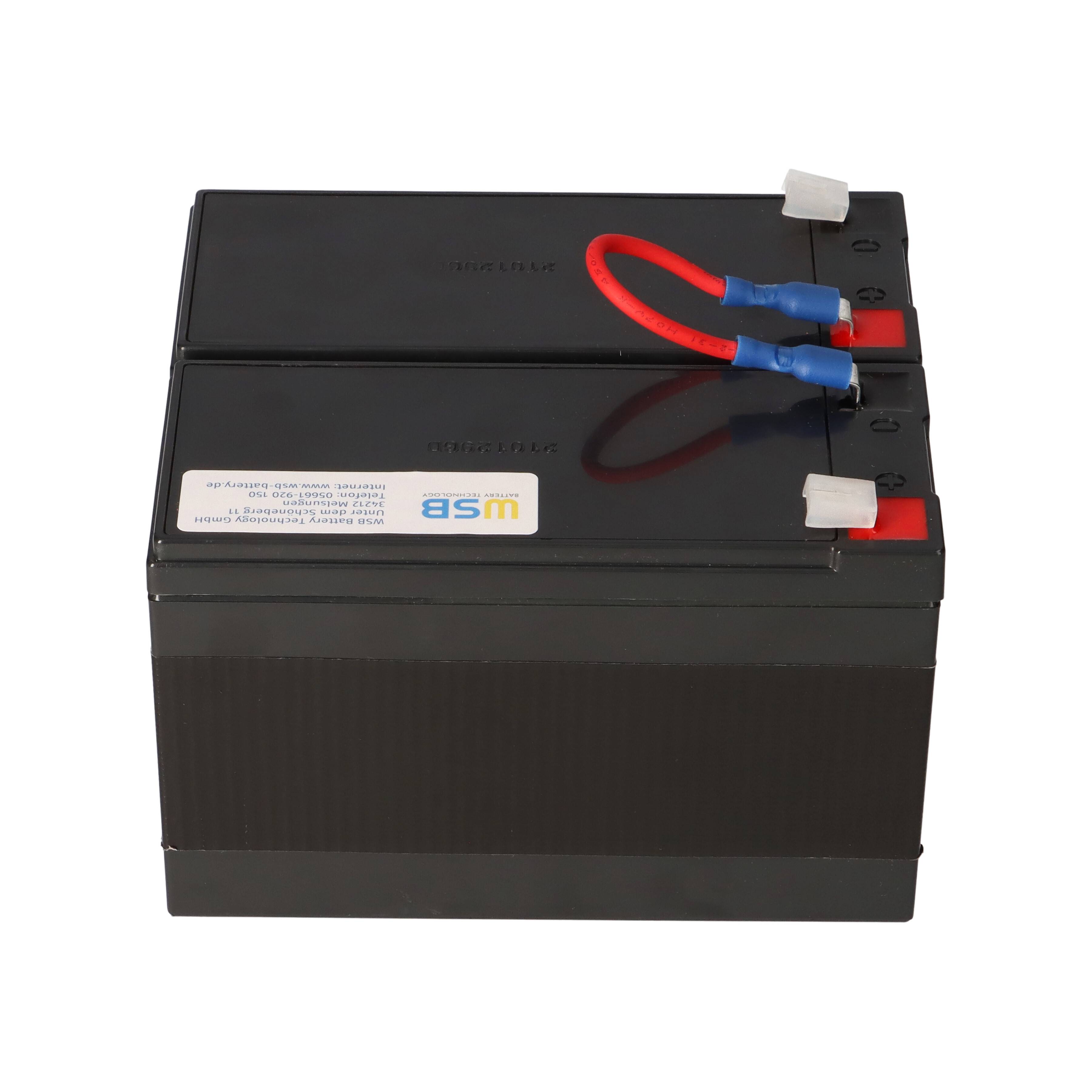 Akku kompatibel APC Smart UPS 450 600 700 ersetzt RBC5