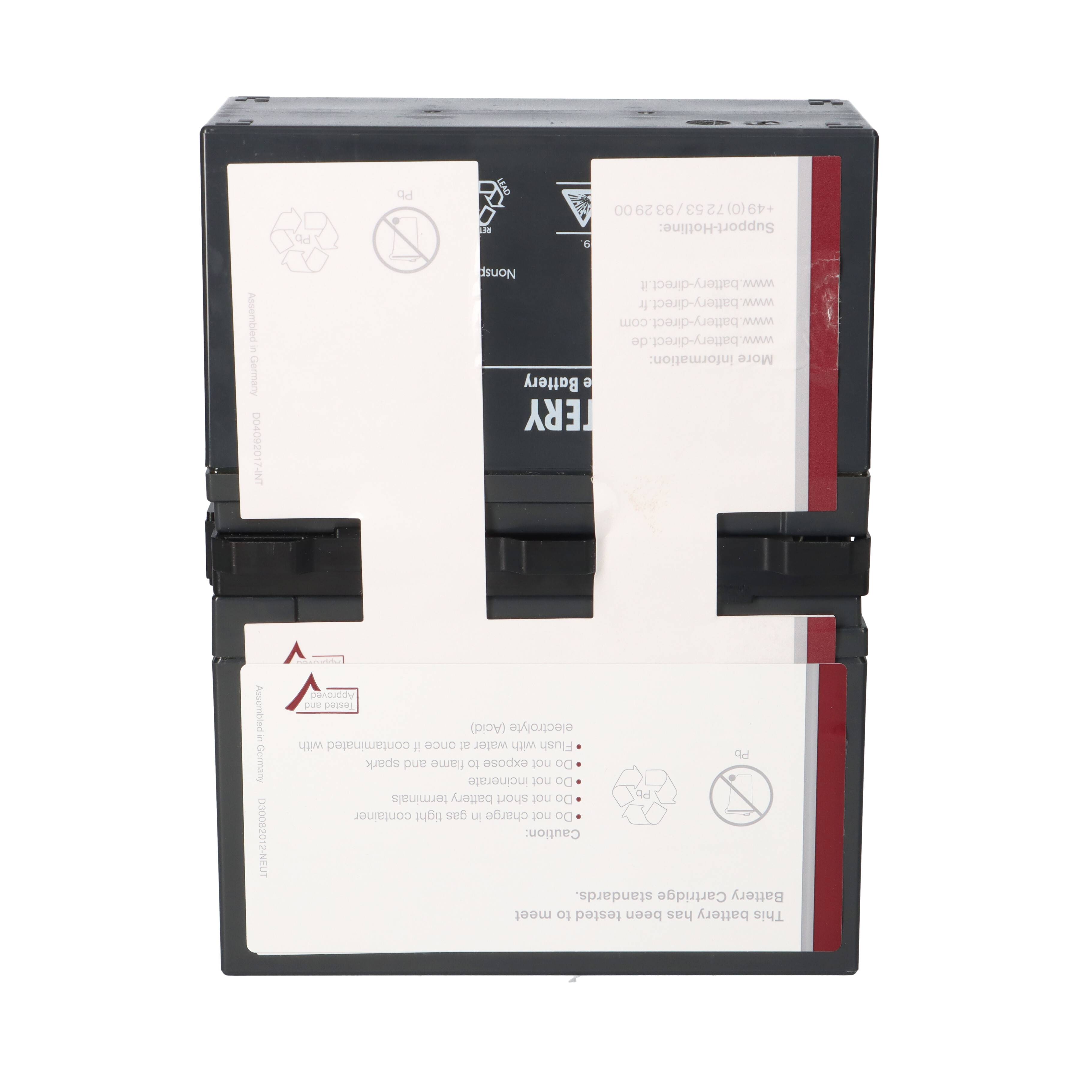 Akku für APC Smart UPS 750 & APC Back UPS Pro 900 APCRBC123