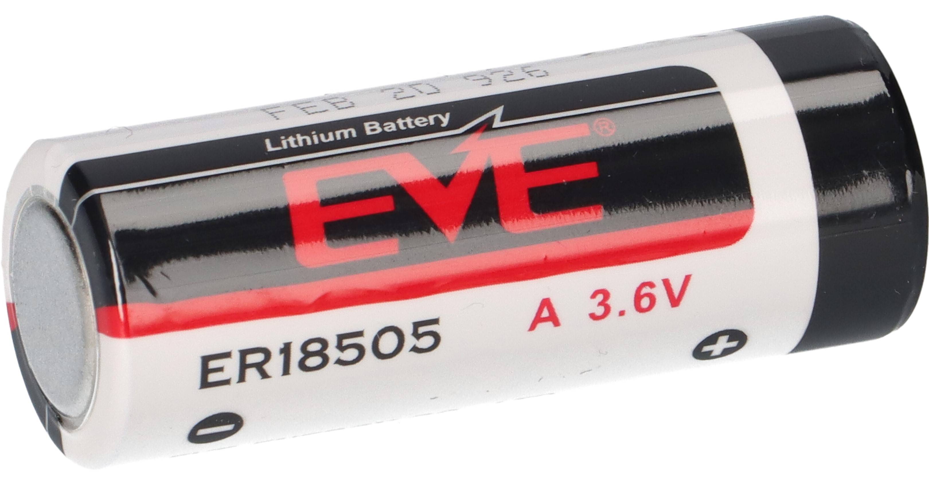 EVE Lithium Batterie ER18505 / S - 3.6V 18505 Li-SOCI2