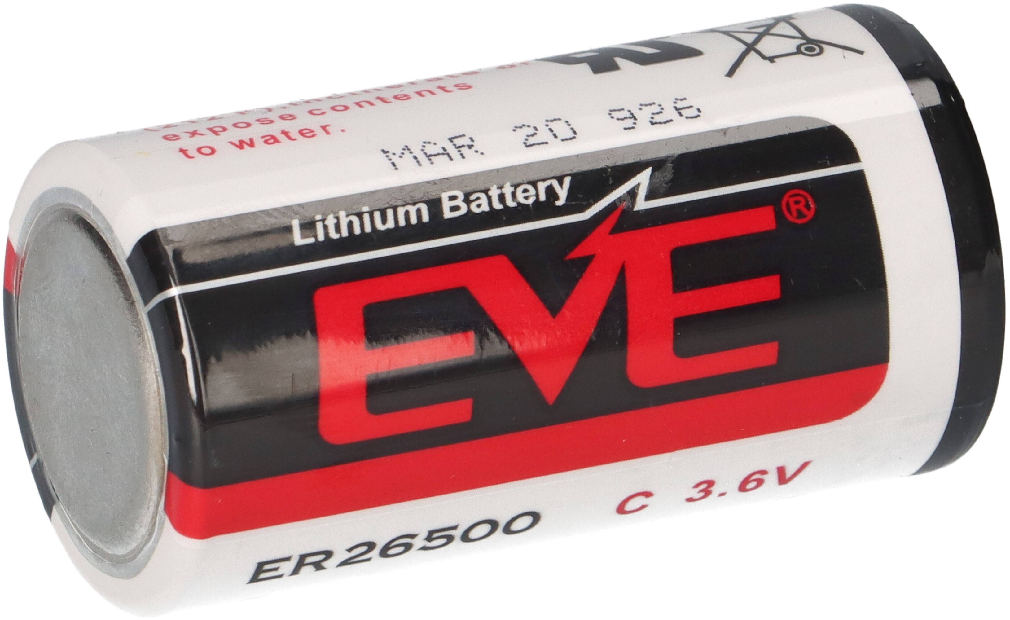 EVE ER26500 ER 26500 C 3.6V 8500mAh Li-SOCI2