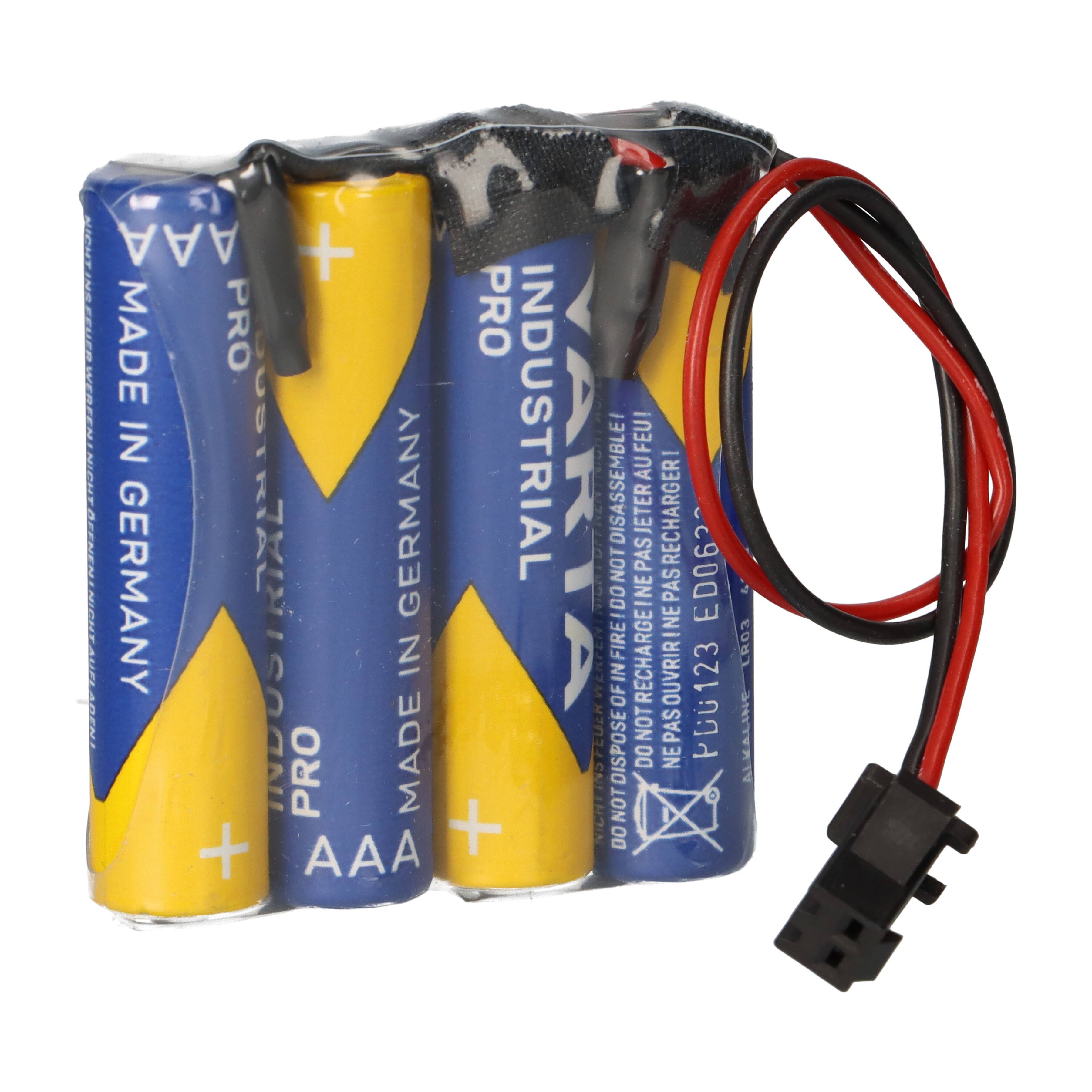 Batteriepack kompatibel zu AMADEO ST50.BP.02 6V 1260mAh F1x4
