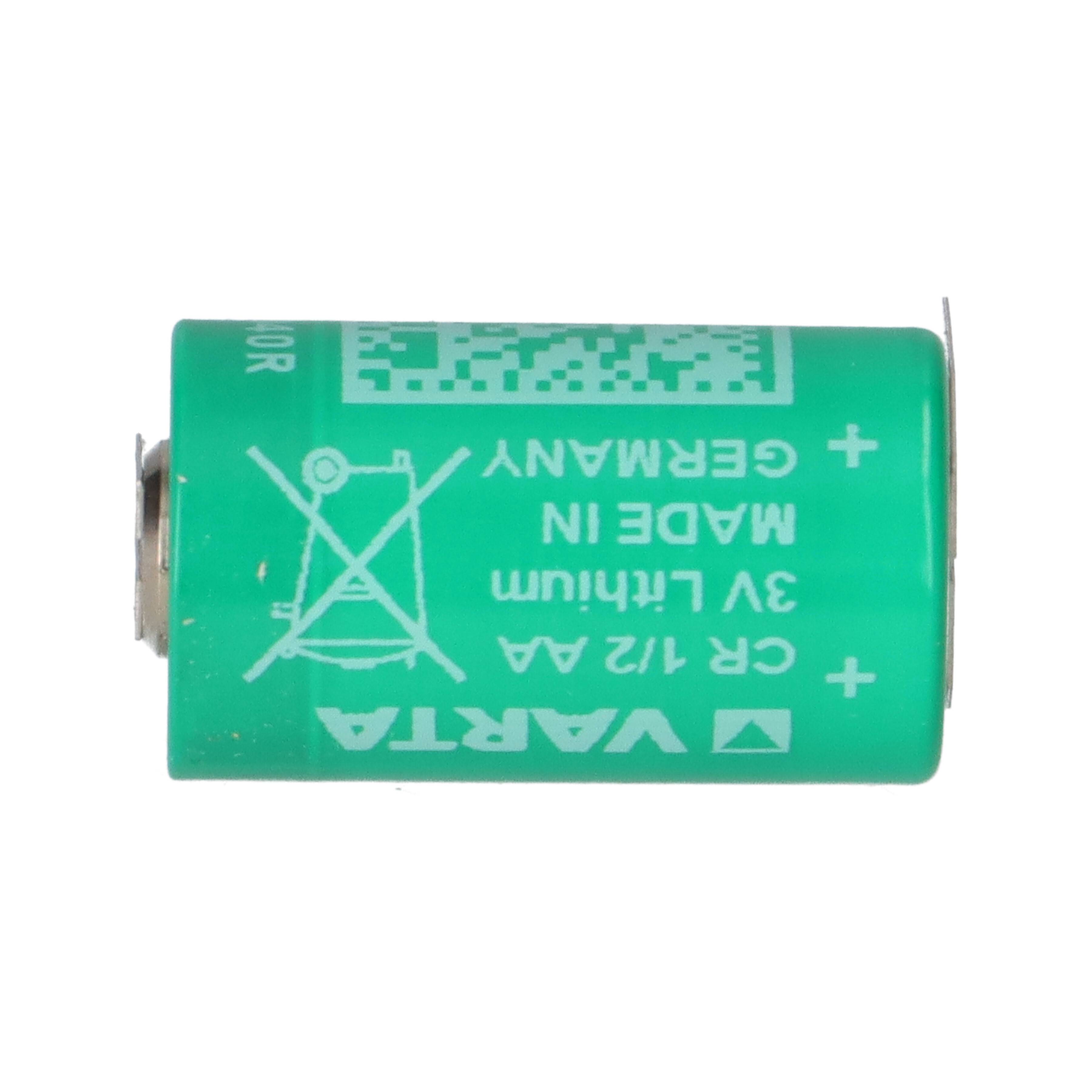 Varta Lithium Batterie CR1/2AA-SLF Print 2/1 ++/- 3V