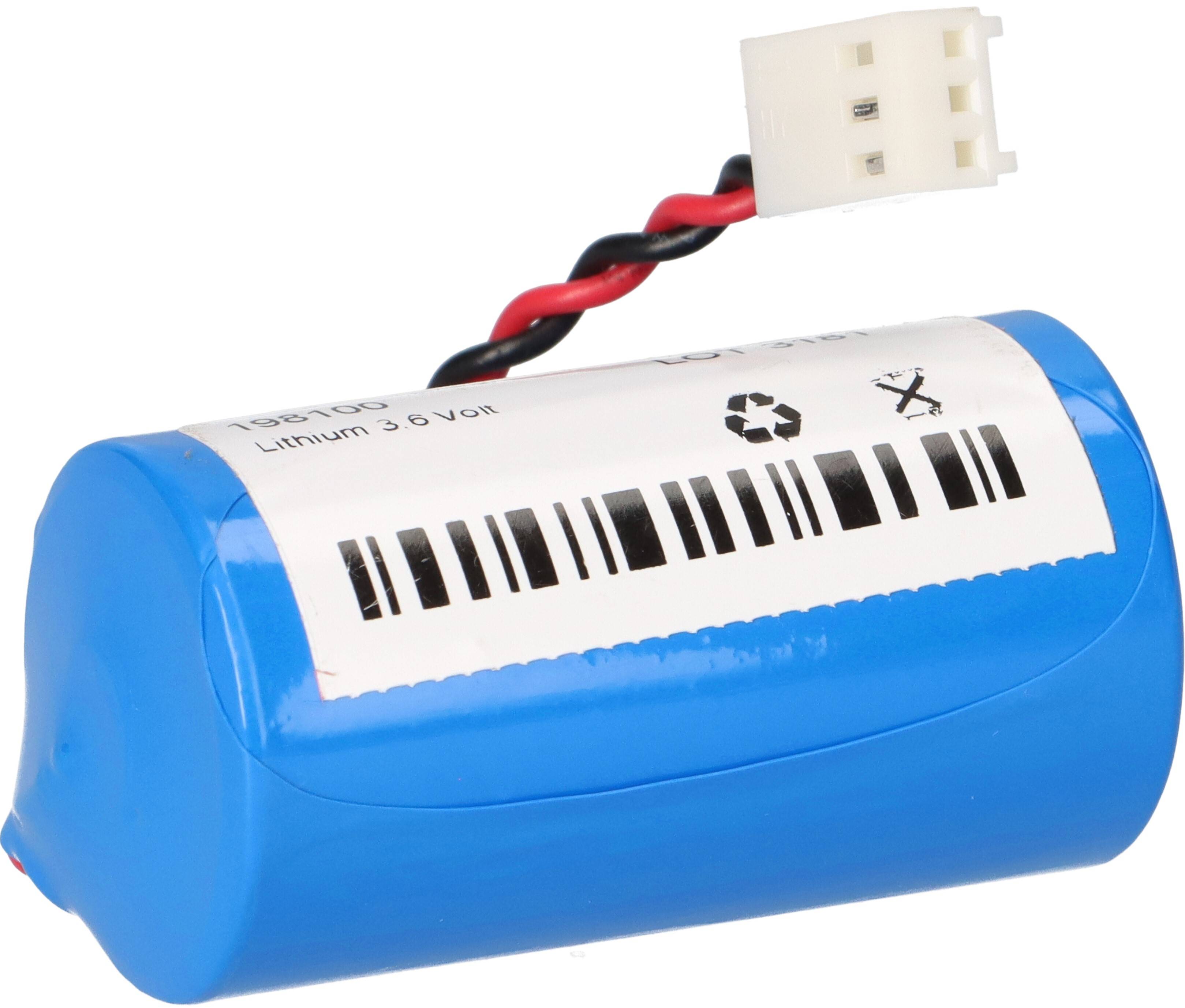 Lithium Batterie kompatibel Daitem Typ BatLi01 Merlin Gerin BAL3 63706