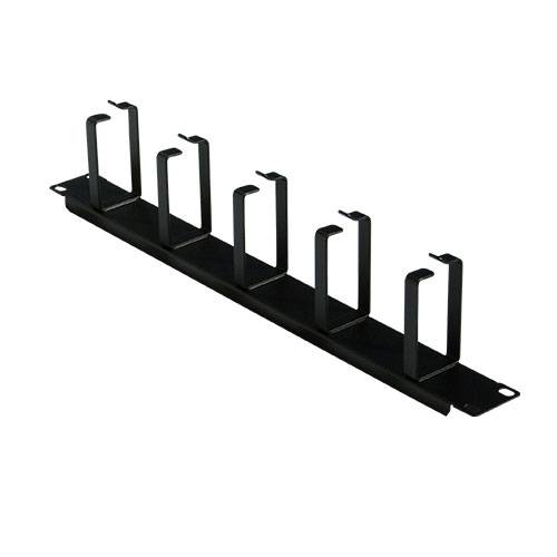 Roger Rangierpanel 19", 1HE, Rangierfrontplatte, schwarz