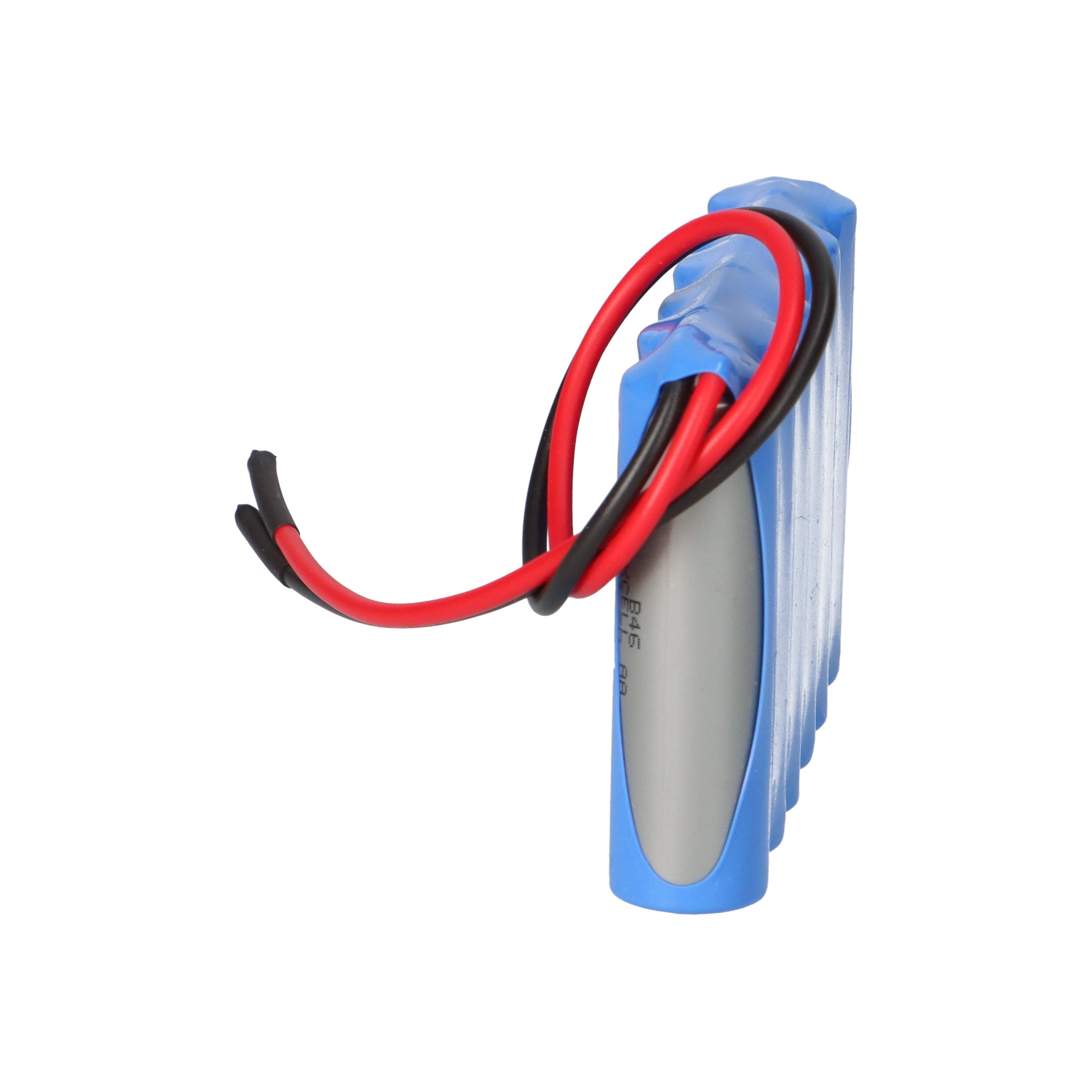 Akkupack 7.2V 2200mAh F1x6 Kabel offen Akku 7.2 Volt