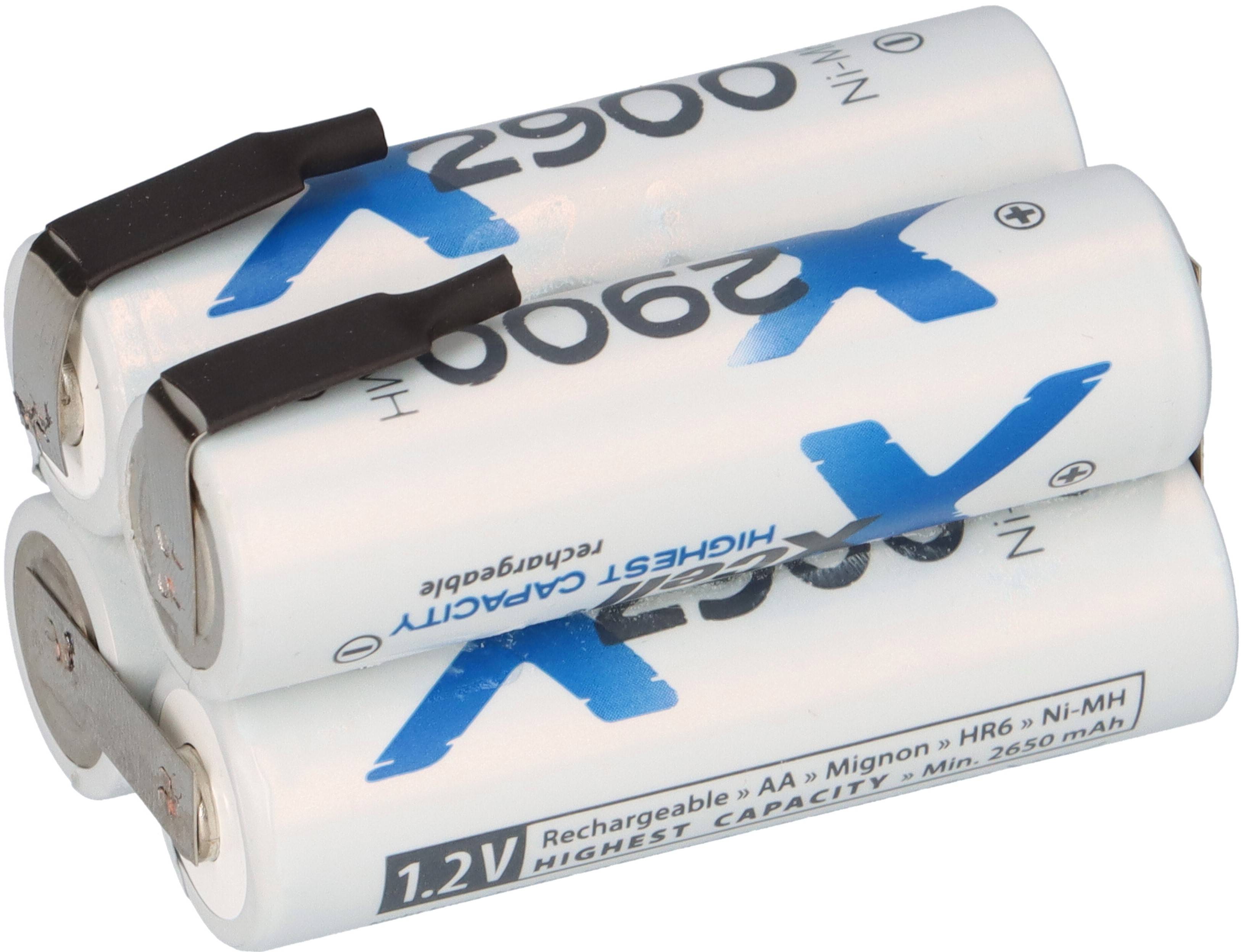 Akkupack 4,8V 2900mAh F2x2 Zelle AA LF Z-Form